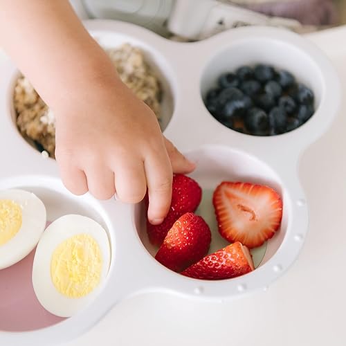 Miniatura 5 de The First Years SenseAbles Tasty Choices - Platos coloridos para niños pequeños, aptos para microondas y lavavajillas, 12 meses en adelante