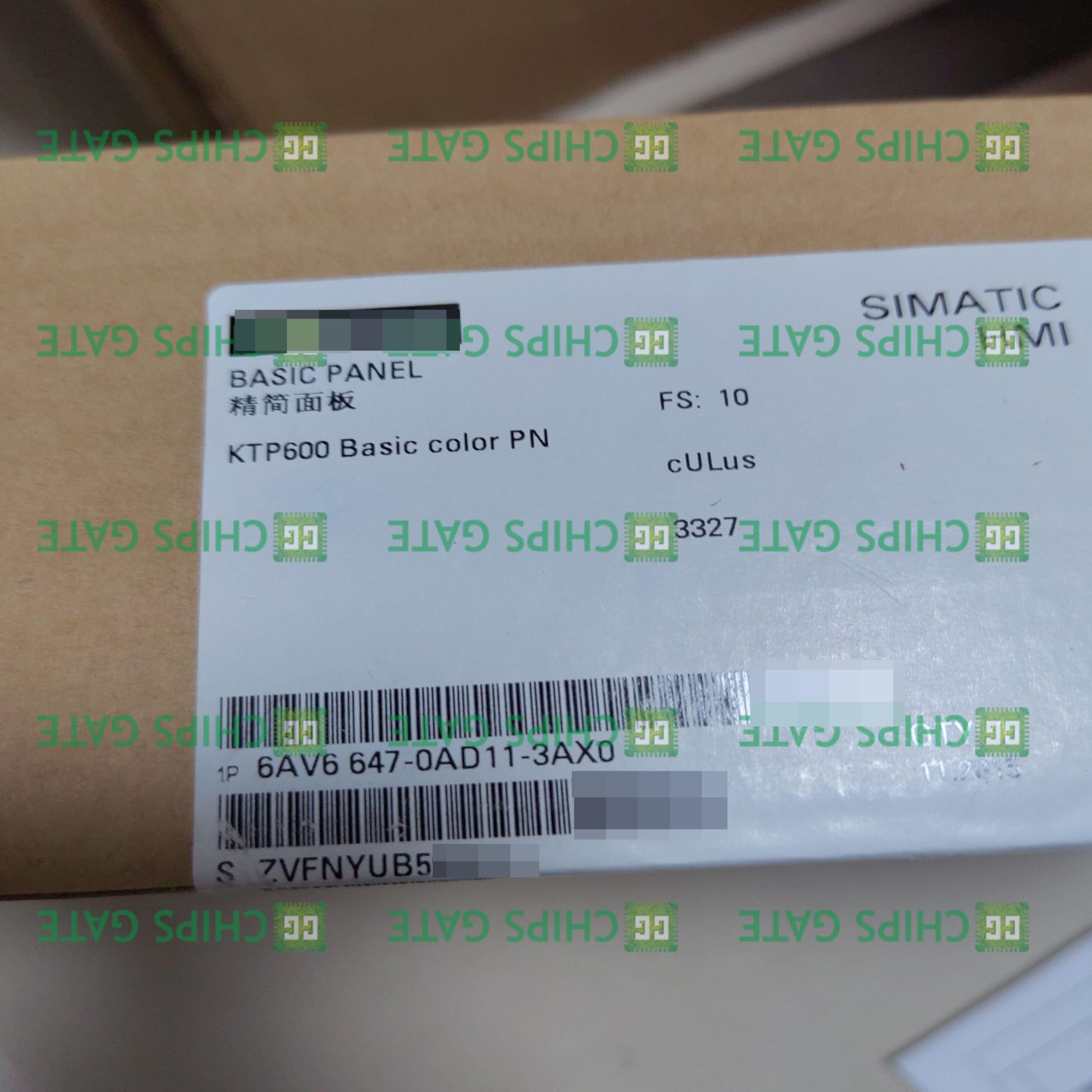 6AV6647-0AD11-3AX0 1PC New Touch Panel 6AV6647-0AD11-3AX0