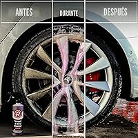 Vista 2 de Adam's Polishes Limpiador de ruedas y neumáticos de 16 onzas – Spray profesional todo en uno para limpieza de pozos de ruedas para detalles