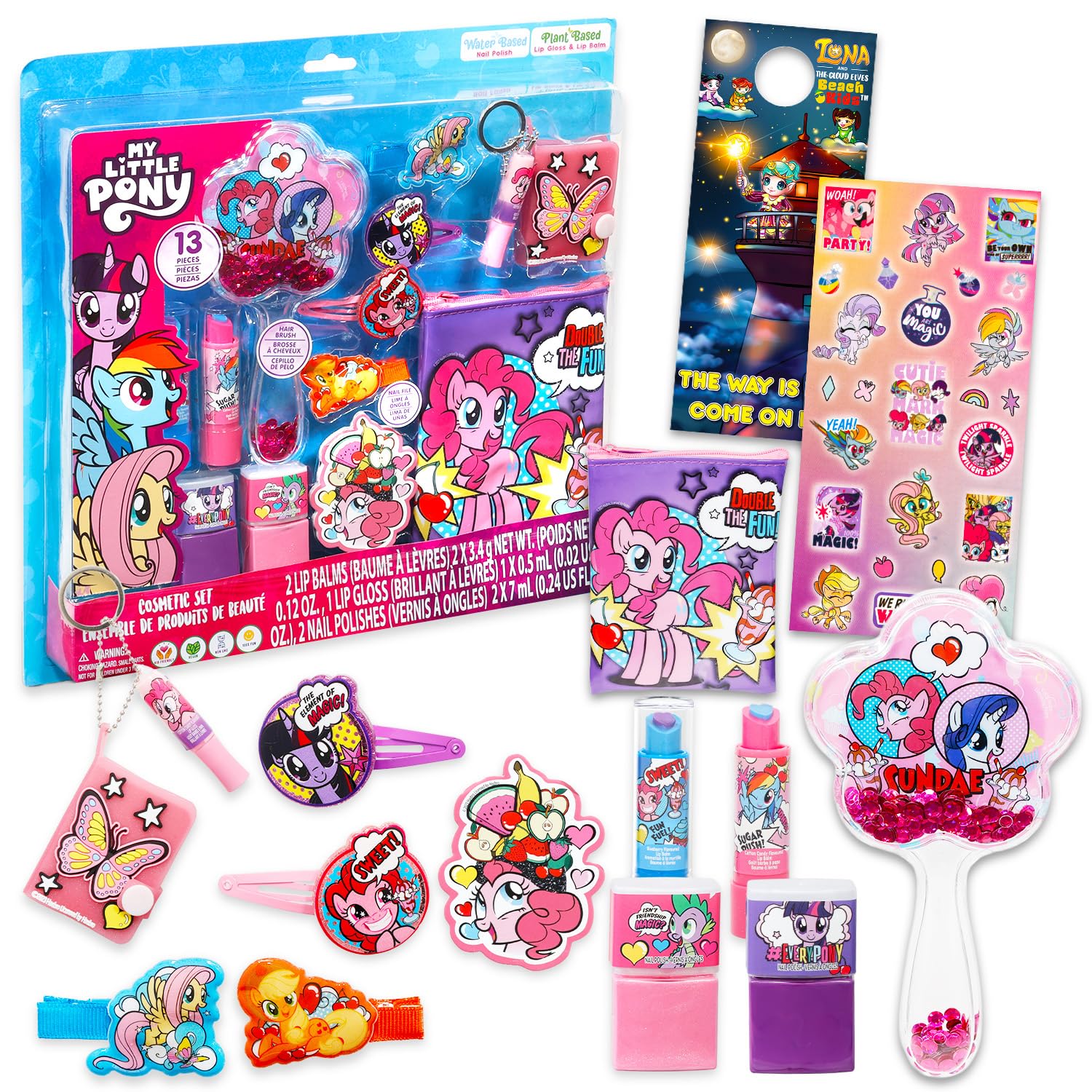 マイリトルポニー My Little Pony コスメセット Amazon.com: My Little Pony Cosmetic Set for Girls - 13 Piece