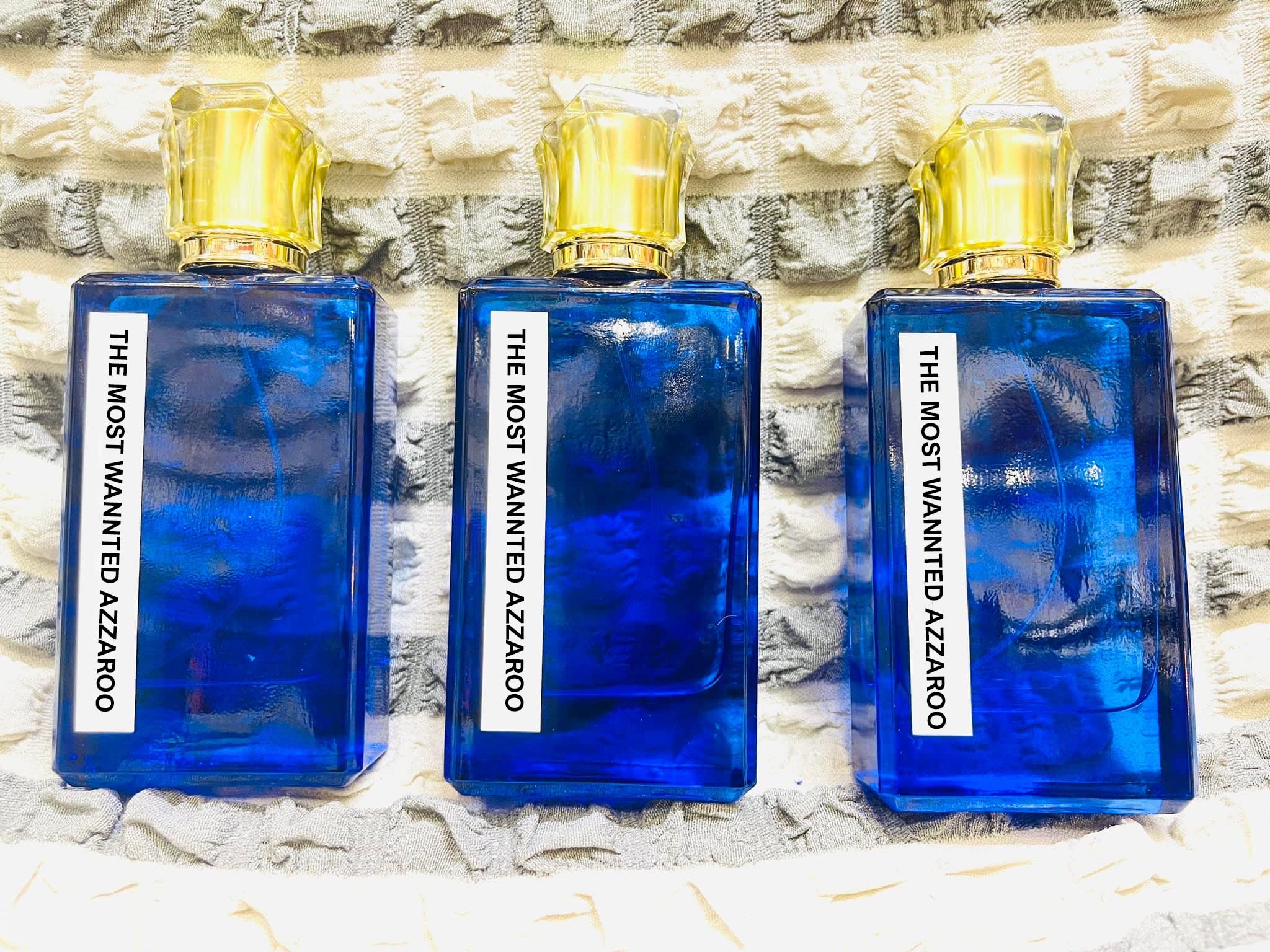 1 Piece of The Most Wannted Azzaroo Eau De Perfume I Made With 100% Perfume oil I Super Authentic Long Lasting Perfume 100 ml by Usama Perfumes I Al Hafiz oud