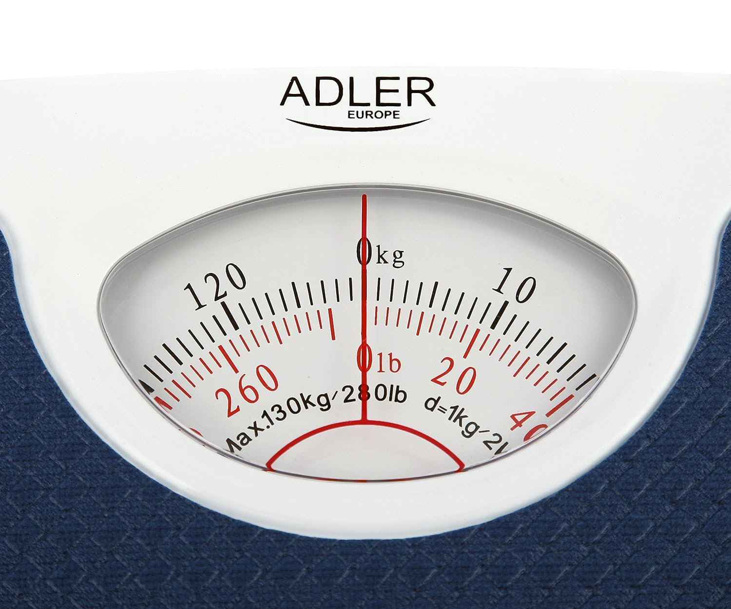 Adler Scale Personal Mechanical Blue, Polymer, Multicolour, One Size