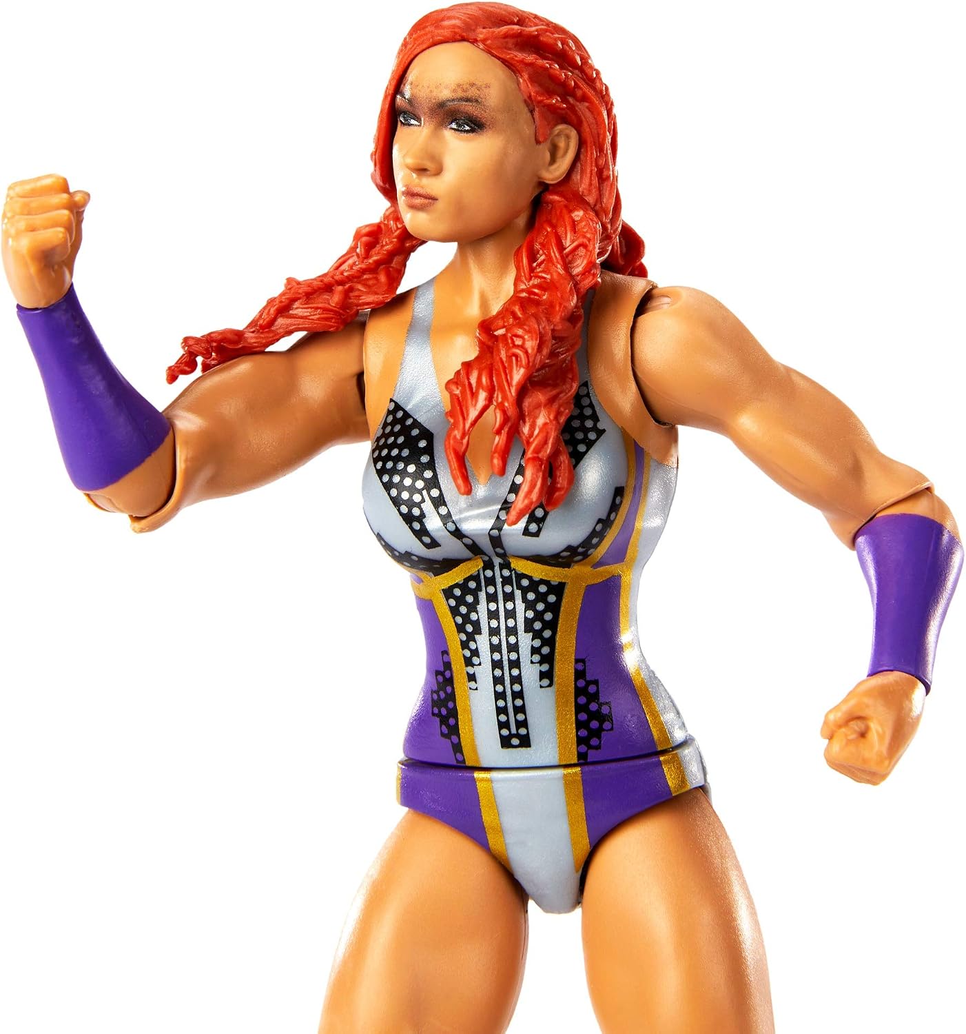 WWE Becky Lynch Basic Series #109 Action Figure in 6-inch Scale with Articulation & Ring Gear