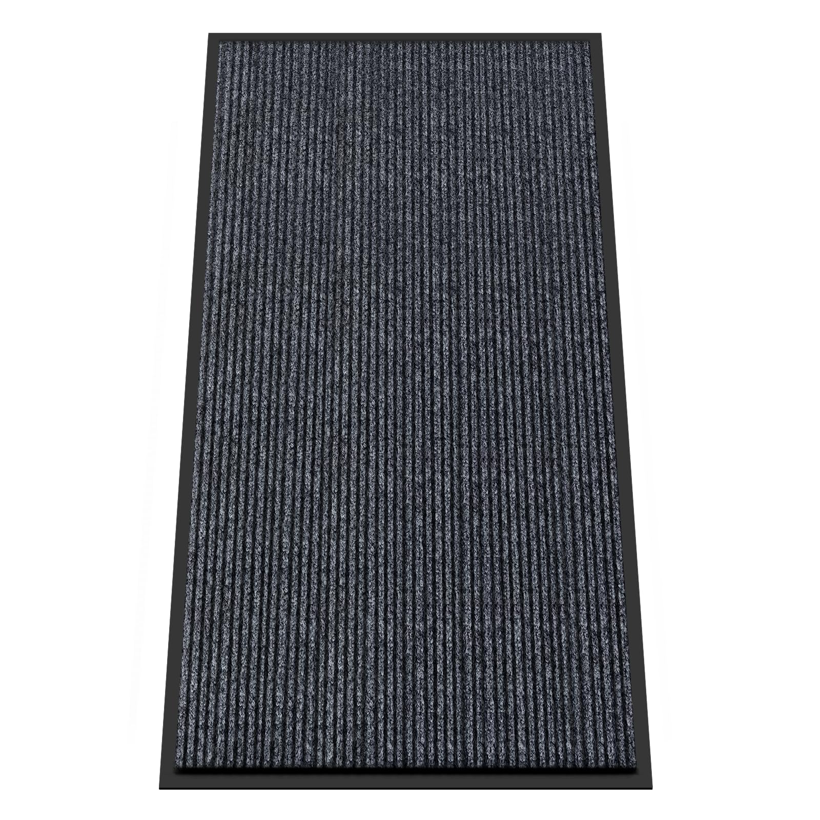 Kuyal Front Door Mat, 3'x6' Indoor Outdoor Entrance Mat, Commercial Floor Mats Inside Outside Entrance, Heavy Duty Durable Welcome Mats, Rubber