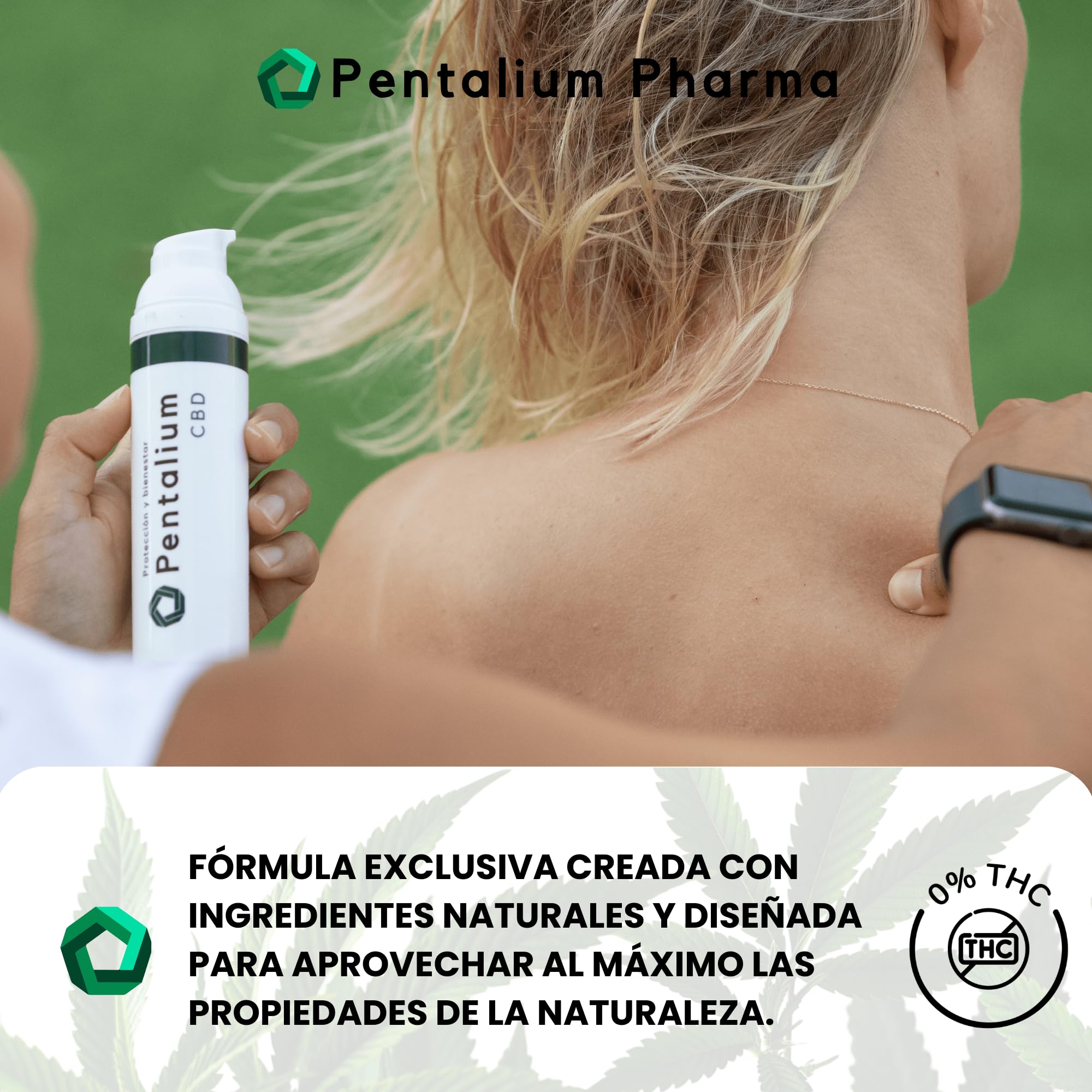 Cannabidiol Crema 100% Natural - Crema de CBD para masaje que combina 10 Ingredientes Naturales | Con Condroitina, Glucosamina, MSN, Harpagofito y Boswellia serrata | 75 ml