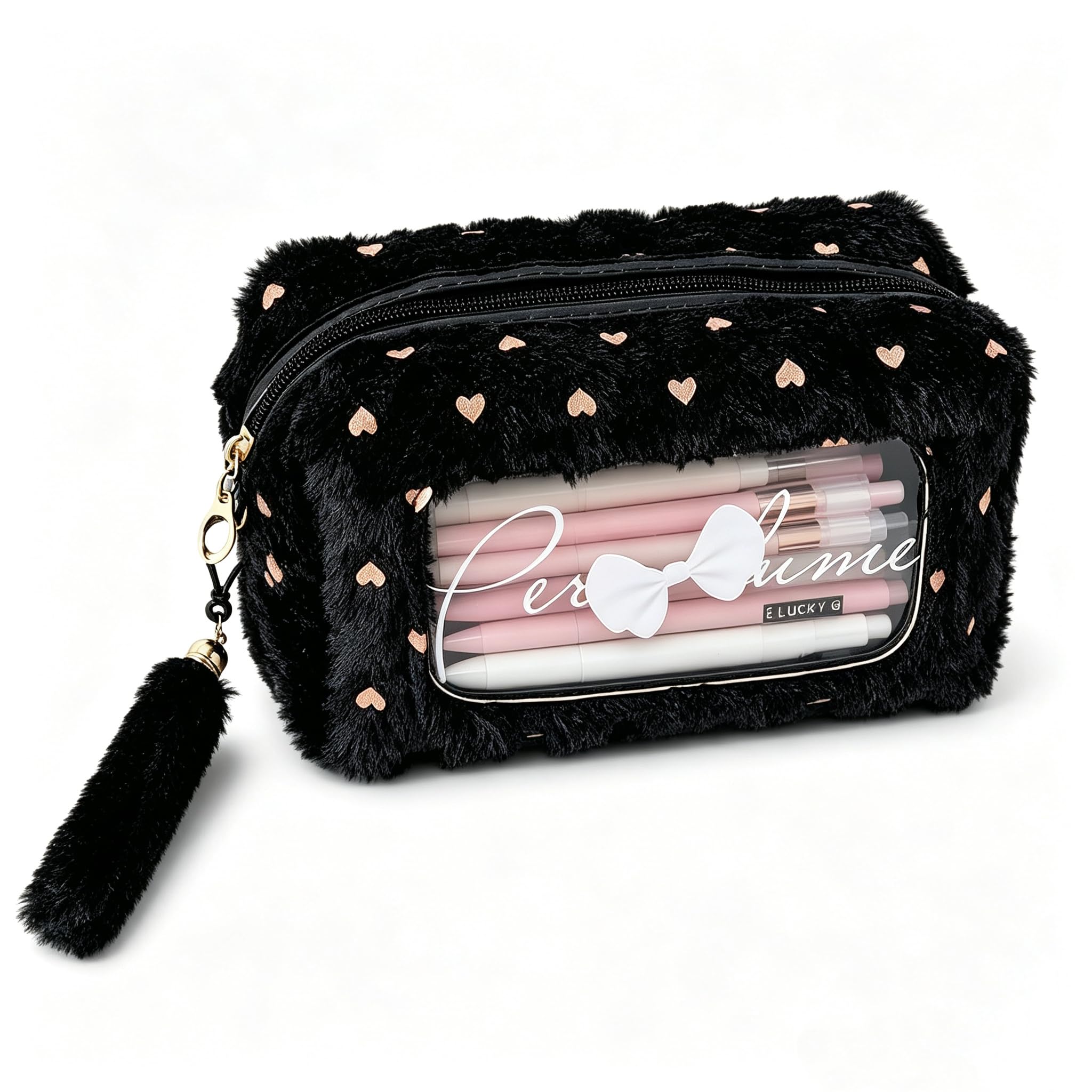 Cute Pencil Case for Girls, Back to School Gift Stationery Storage Pouch