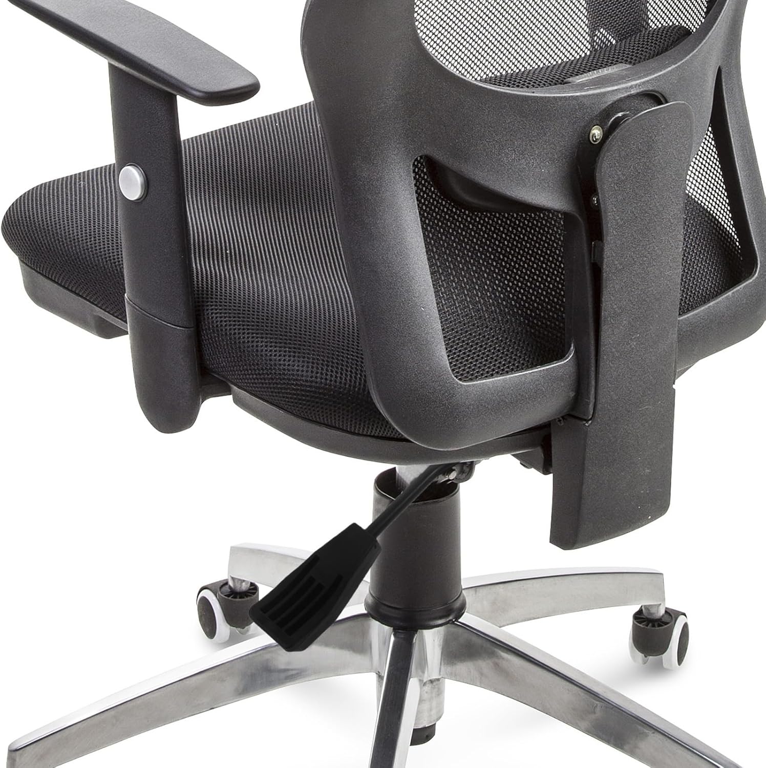 Chair Tilt Base Plate, Office Chair Replacement Swivel Tilt Base, Heavy Duty Control Lift Tray Mechanism Part for Swivel Desk Computer, 2.5 Mm/0.1" Hole