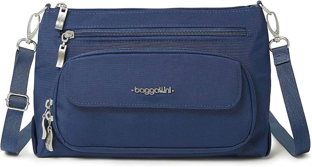 Bolso de viaje con cremallera de nailon ligero protegido Rfid Original Everyday 11x7.5
