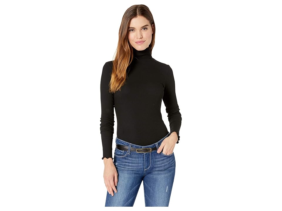 

Show Me Your Mumu Danica Turtleneck (Black Rib) Women's Clothing