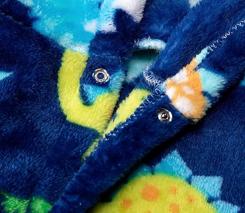 Miniatura 3 de Albornoz con capucha para niños y niñas, diseño de animales de dibujos animados