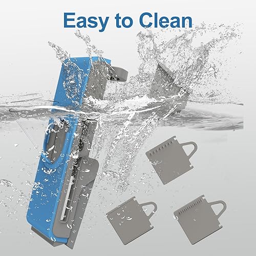 Miniatura 5 de Cortadora de mandolina para cocina, cortador de mandolina seguro multifuncional Dicer ajustable comercial máquina de cortar picadora de acero