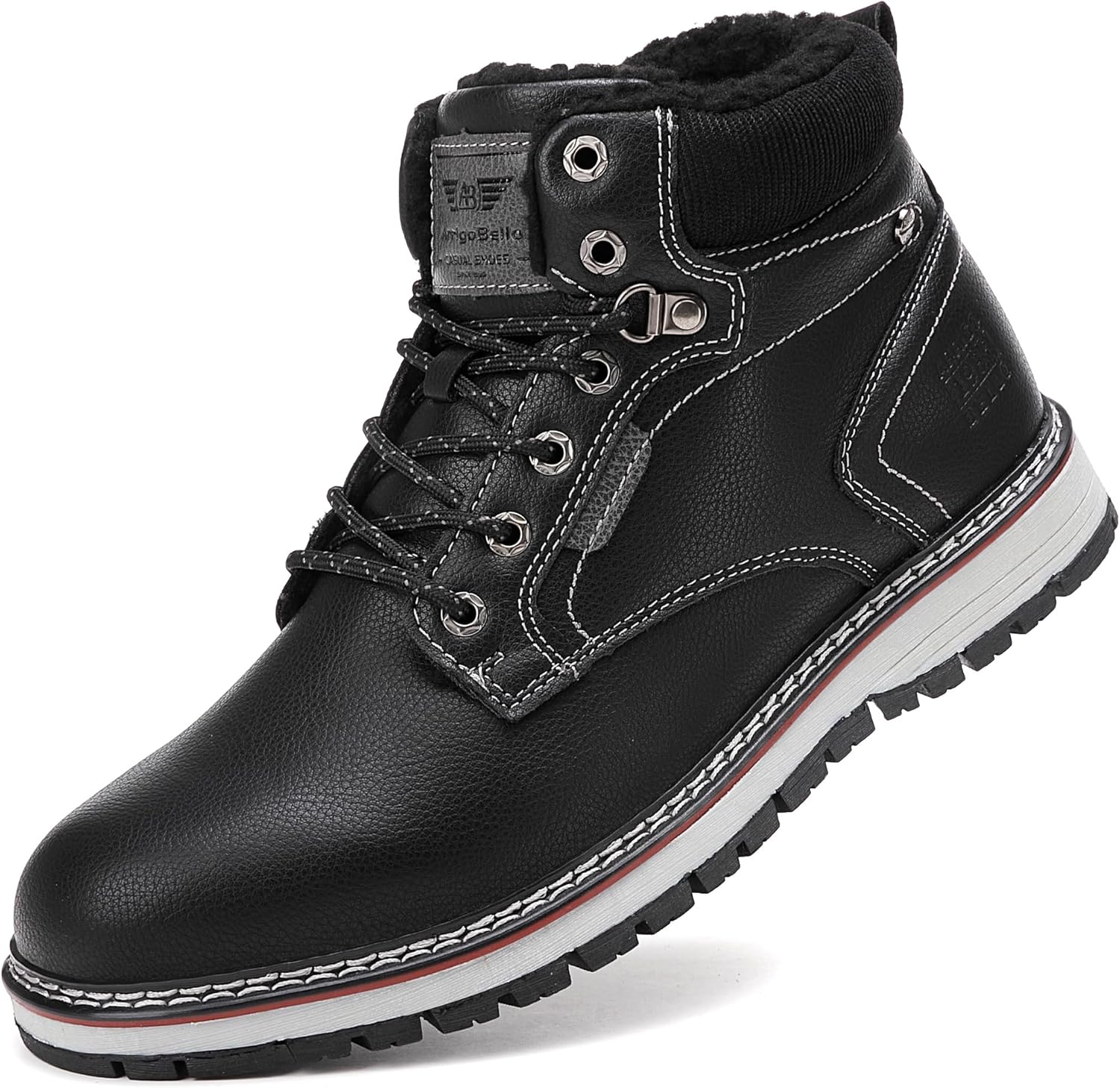 Generisch Winterschoenen voor heren, warm gevoerd, antislip