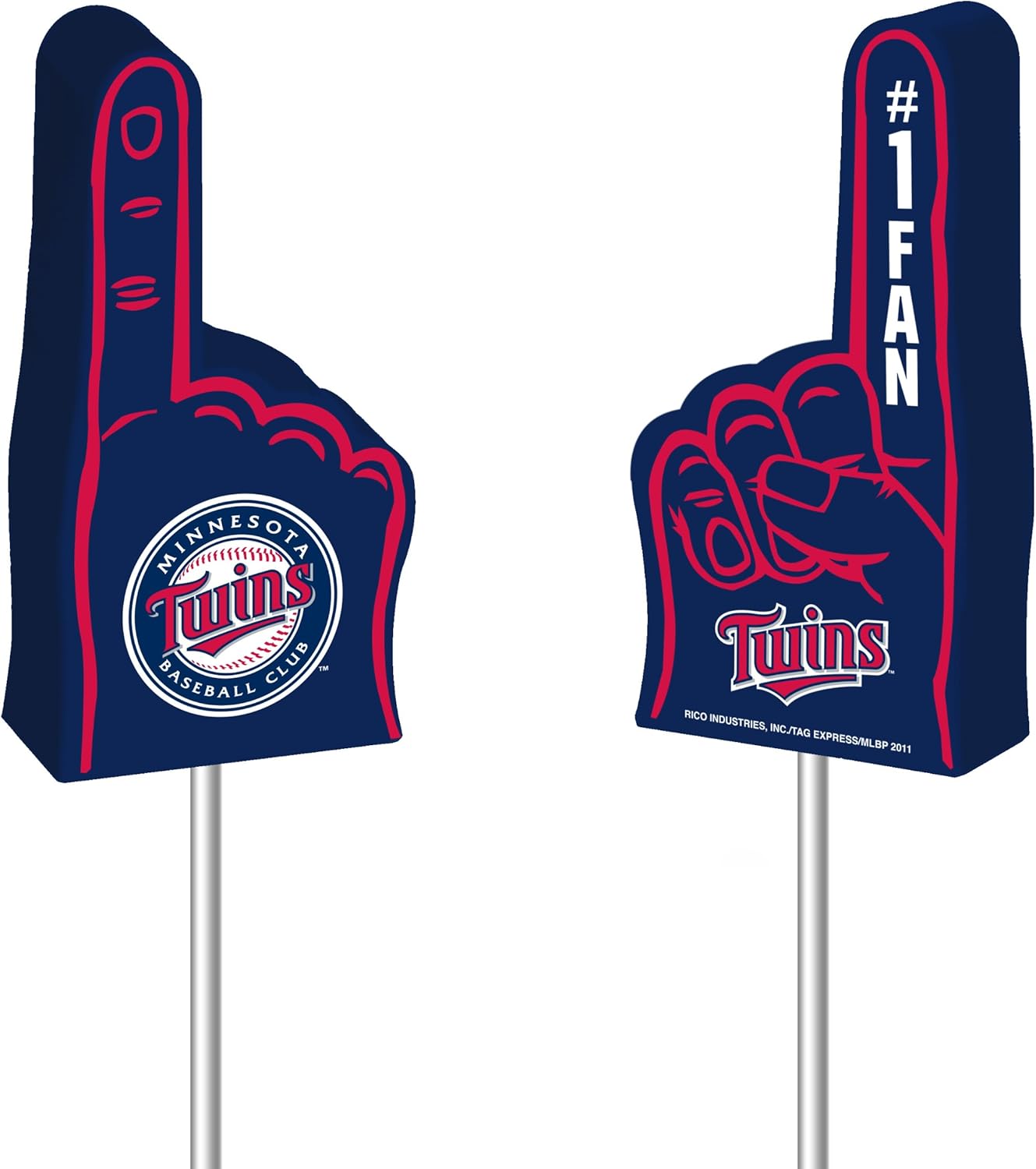 MLB Minnesota Twins Foam Finger Antenna Topper Sports