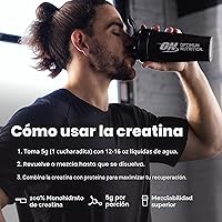 Vista 9 de Optimum Nutrition Creatina Micronizada Monohidrato en Polvo, Creatina de Limonada de Arándano, 60 Porciones, 360 Gramos (El Embalaje Puede Variar)