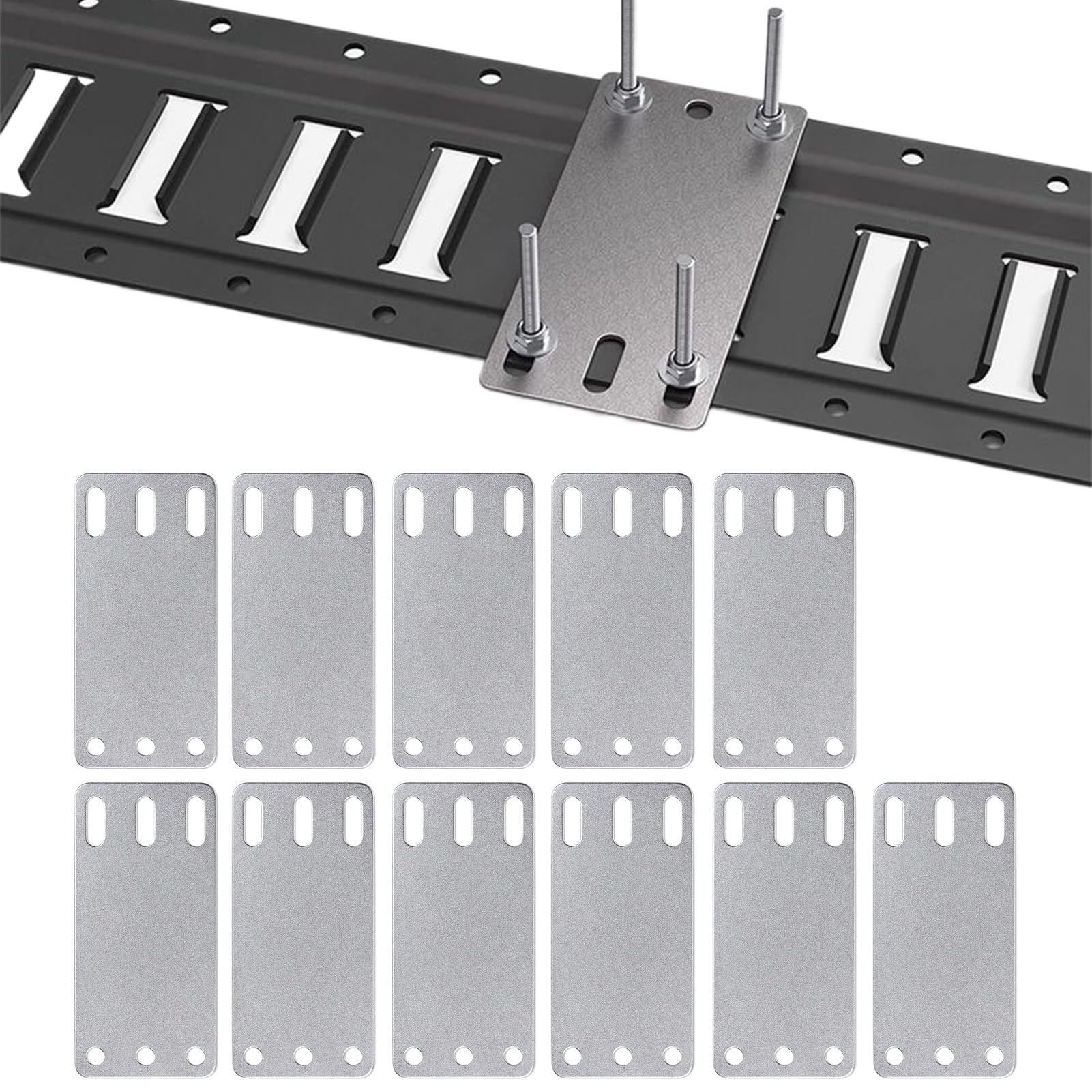 Fixation Rail E Track Stop aux Marchandises Instables en Atelier - 8