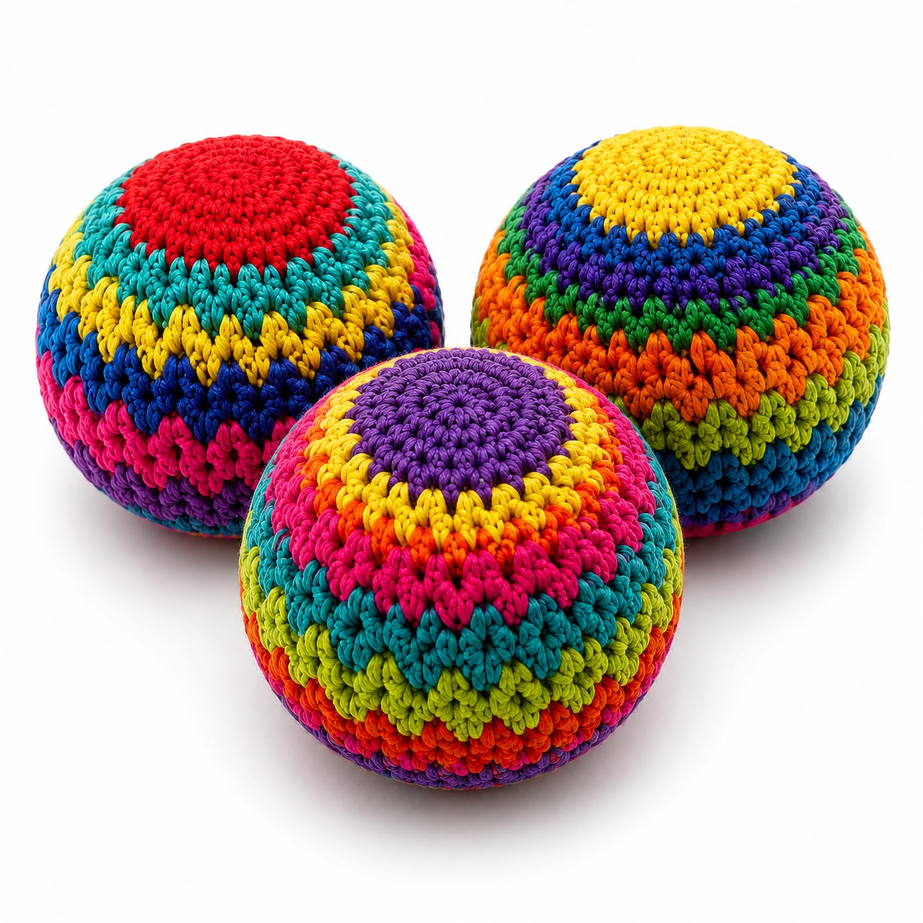Photo 1 of Potovcvrp 3 Pack Crochet Footbags