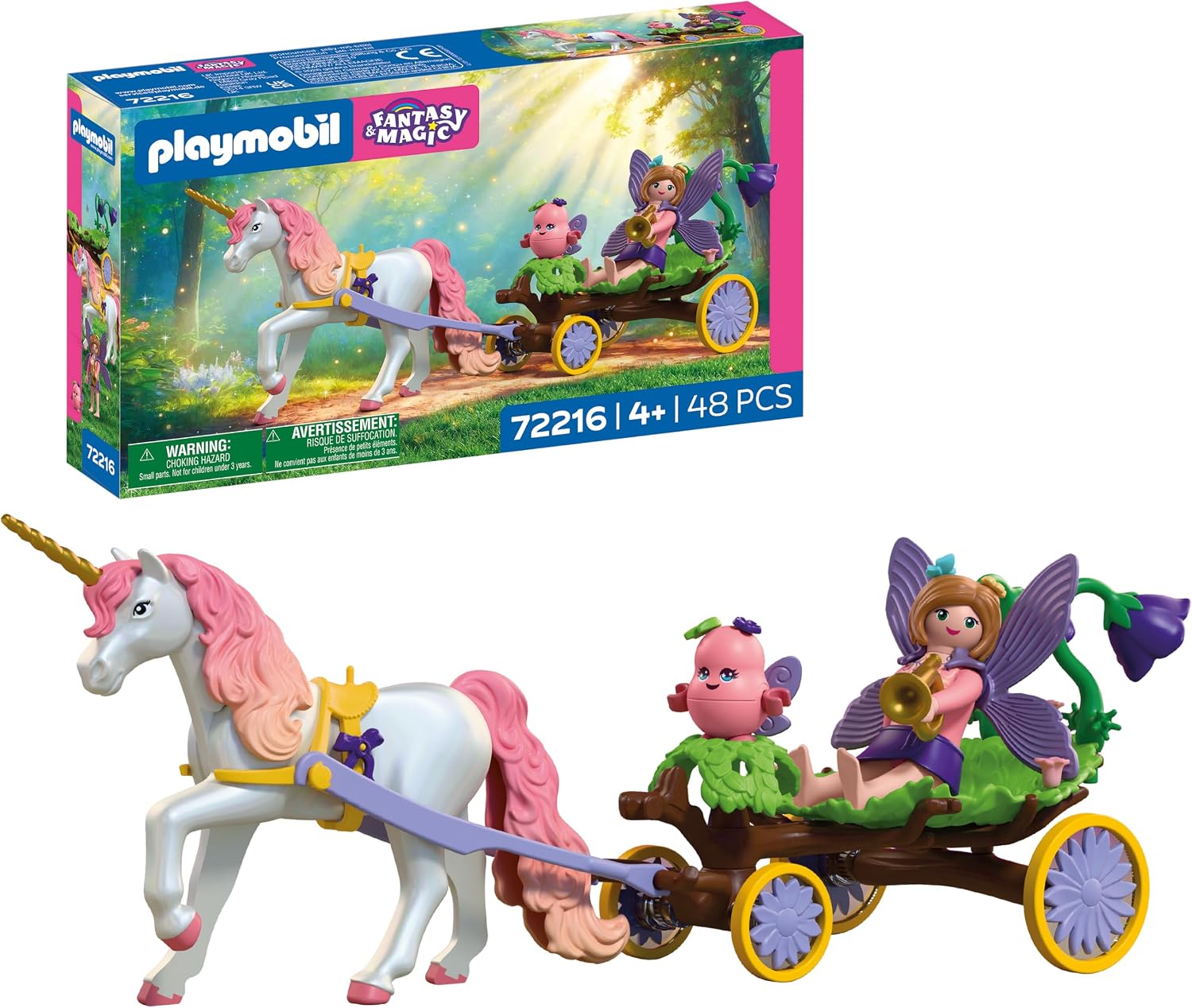 Playmobil Playmobil 72216 Hadas Carroza Tirada por Unicornio - Novedades 2026 - El Mundo Click 1 Cómo comprar Playmobil 72216 · Carroza de Unicornio