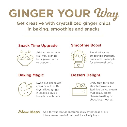 Vista 32 de The Ginger People Gin Gins - Dulces de jengibre de textura blanda