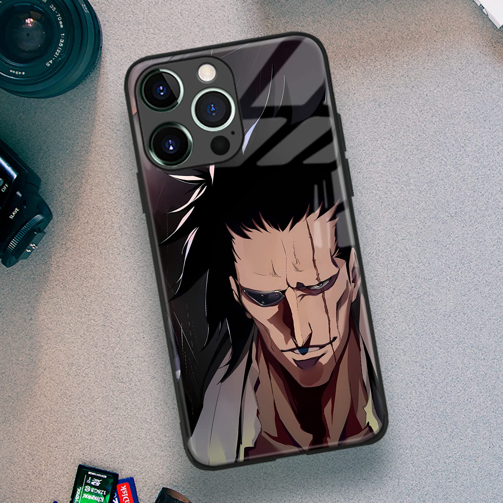 Amazon.com: Akatxezy Kenpachi Zaraki Anime Role Phone Case