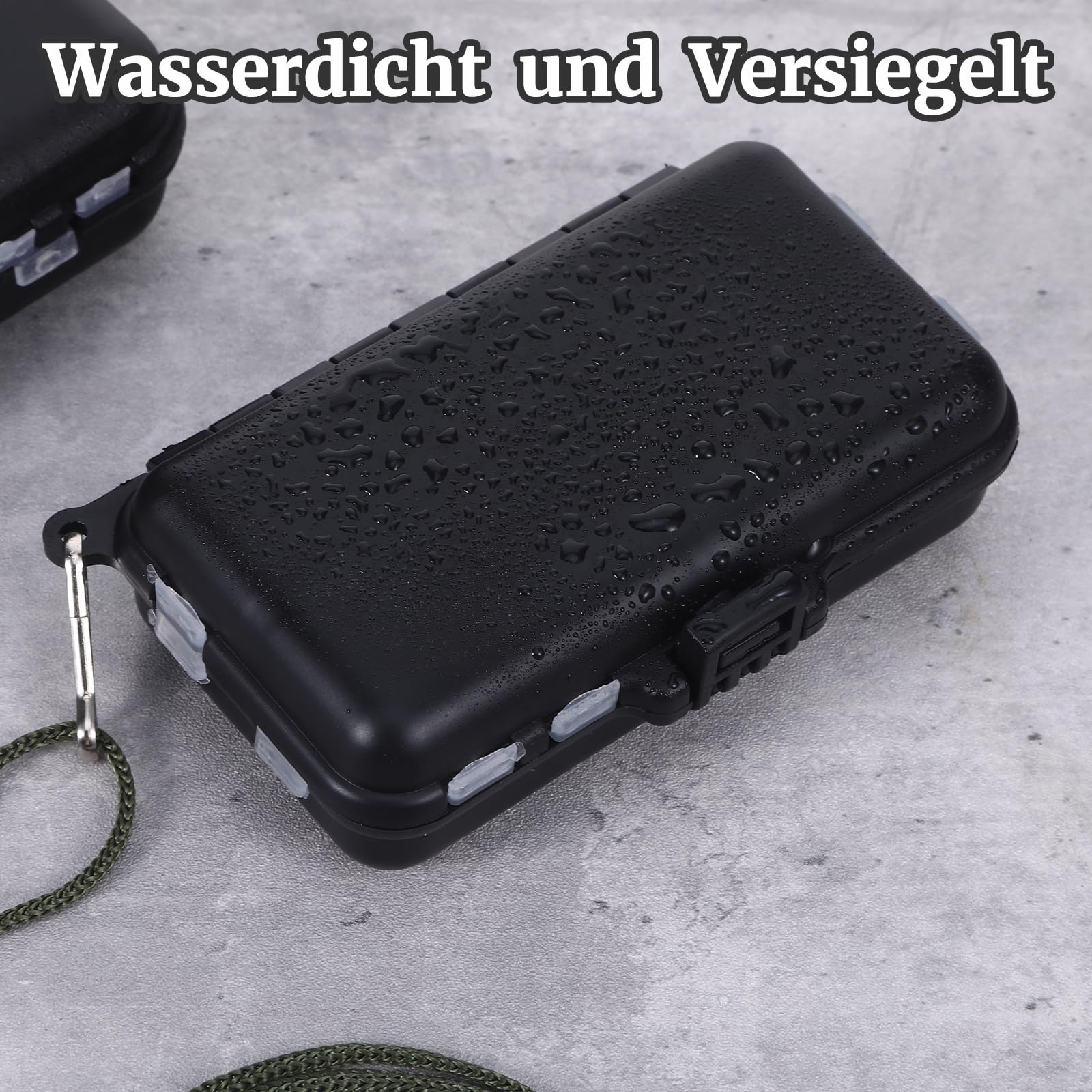 2 cajas de cebo para pesca, mini accesorios de pesca, 7 compartimentos y 9 compartimentos, maletín de pesca, accesorios de pesca para guardar cebos