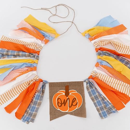 Miniatura 6 de Cartel de calabaza para silla alta, decoración del día de Acción de Gracias, cartel de primer cumpleaños, cosecha de otoño, cumpleaños, silla de