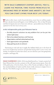 How to Stop Worrying and Start Living: Time-Tested Methods for Conquering Worry (Dale Carnegie Books)