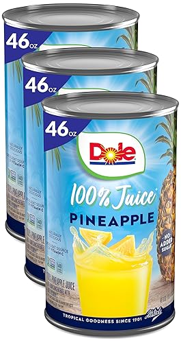 Miniatura 7 de Dole 100% jugo de piña y mango, sin azúcar añadido, excelente fuente de vitamina C, 100% jugo de fruta, el embalaje puede variar, 8.0 onzas líquidas