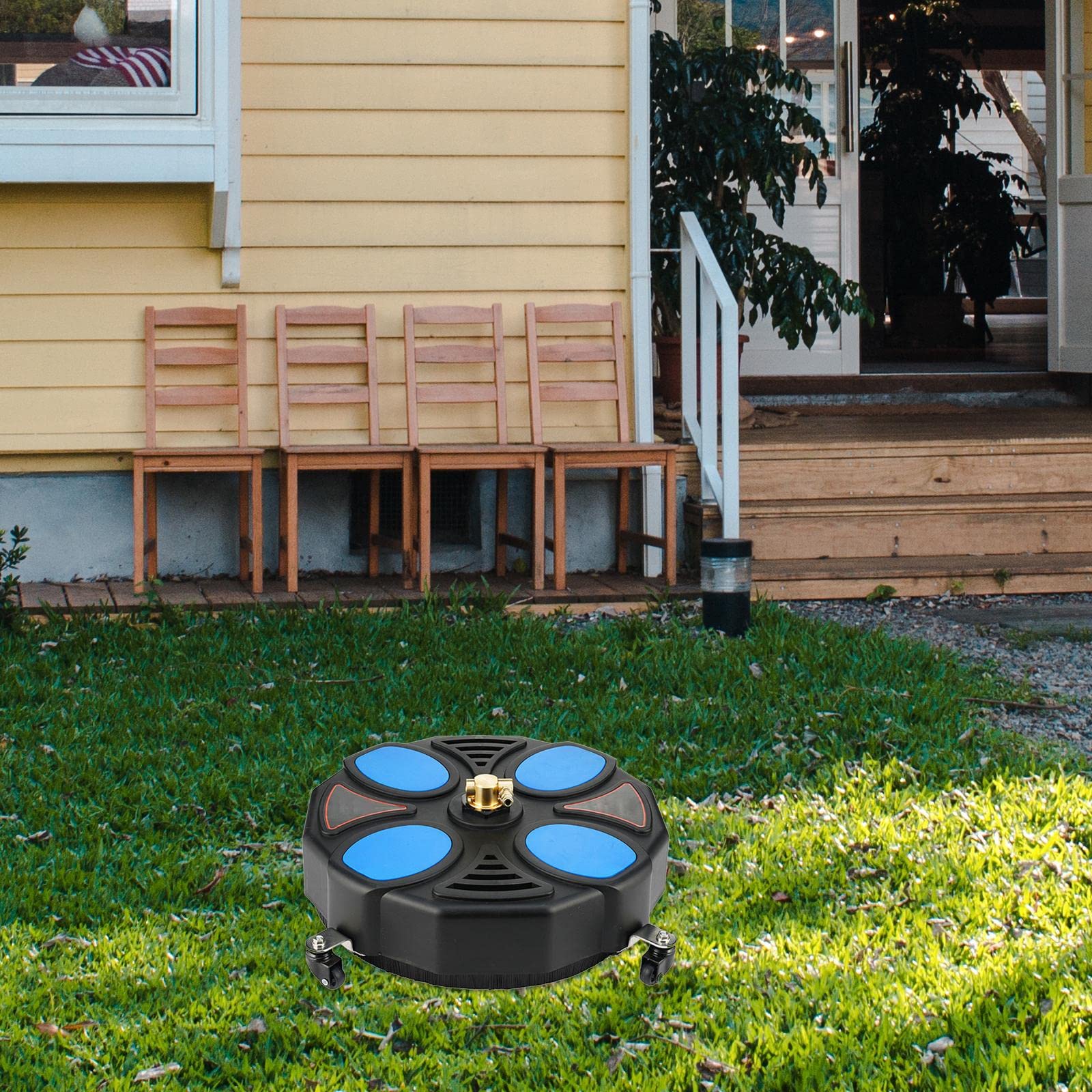 Limpiador de Superficies con Hidrolavadora de 16 Pulgadas Y 3600 PSI para Piscinas, Madera, Puentes Y Cemento.