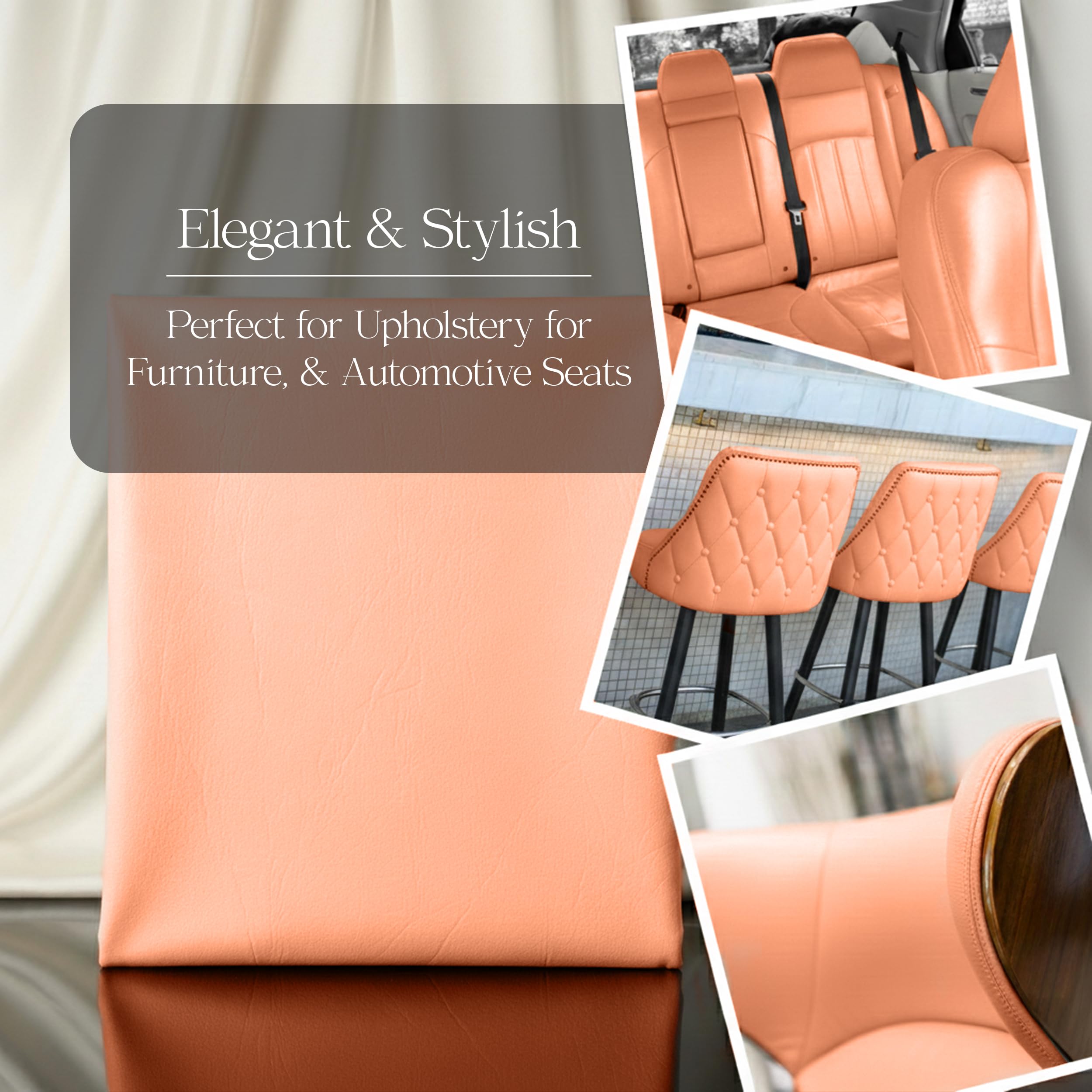 Tela De Piel Sintética Suave – Efecto Nobuck/Nubuck En Marrón (Venta Por Metro) – Yorkshire Fabric Shop