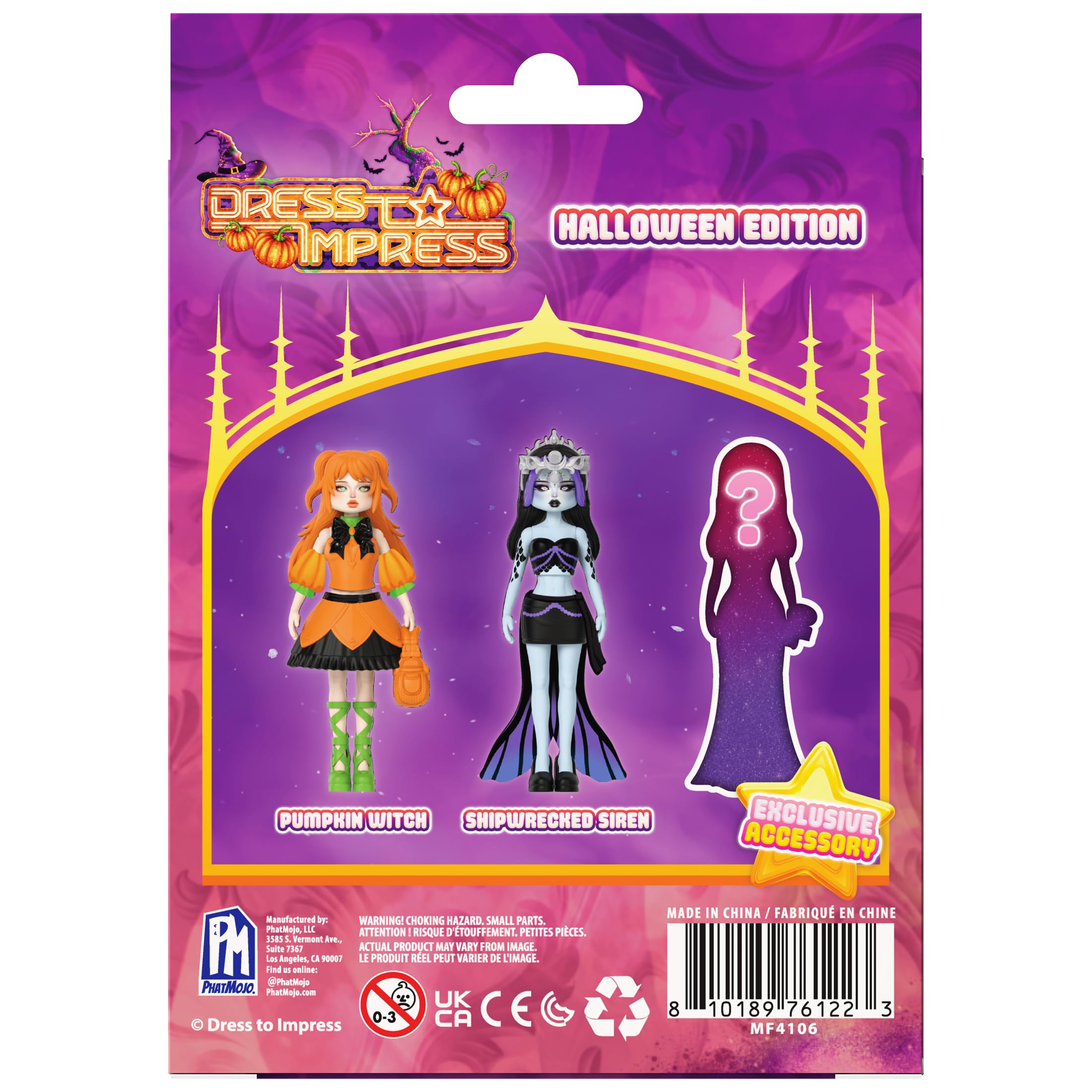 PhatMojo Dress to Impress — Mystery Models — Small Dolls 3-Pack