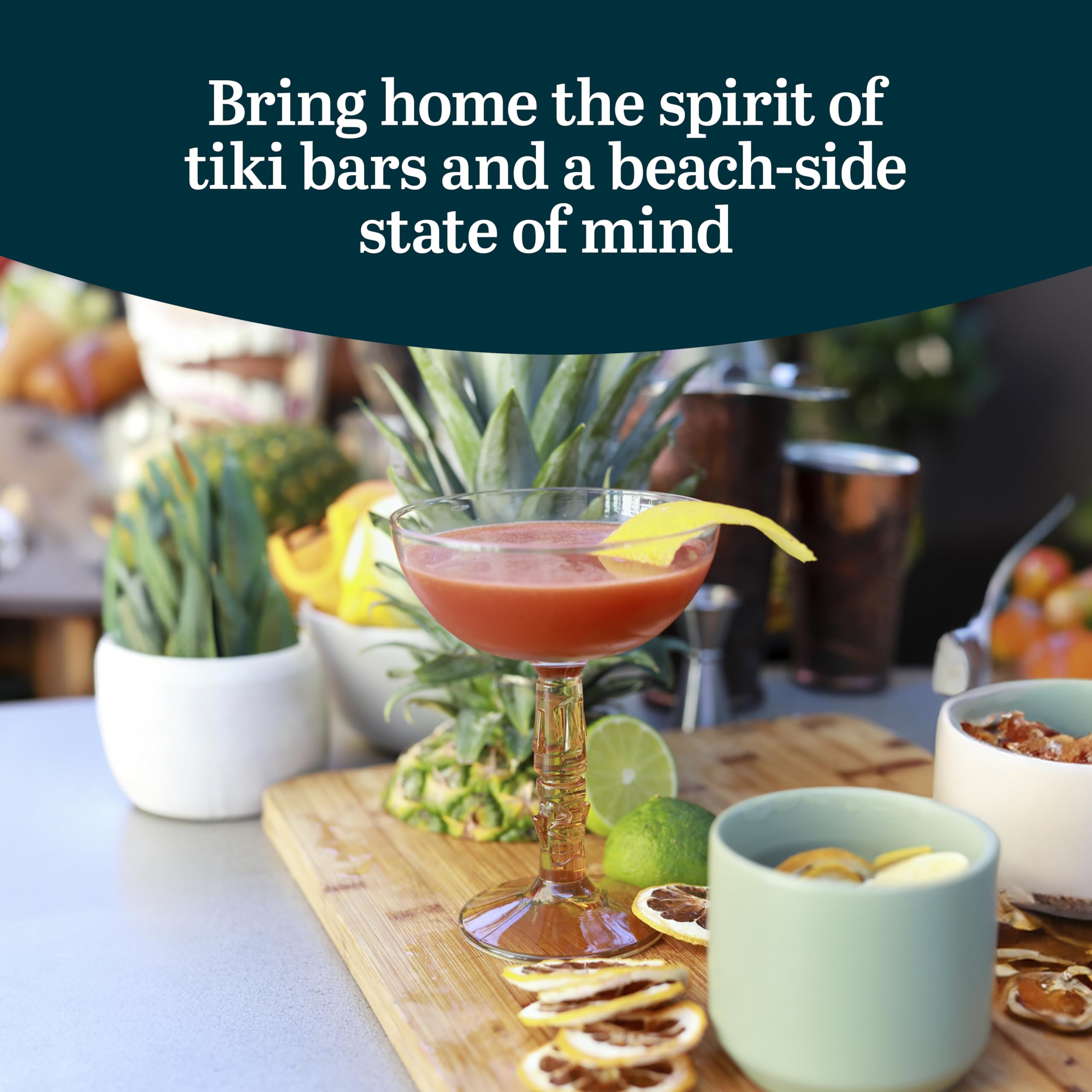 Libbey Tiki Coupe Cocktailgläser, 240 ml, 4 Stück
