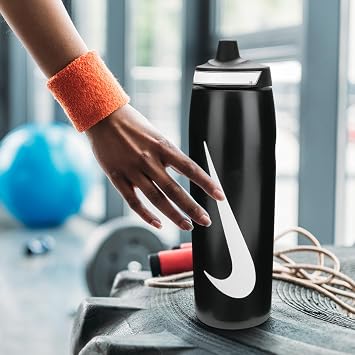 NIKE Refuel Bottle 32oz - Black/Black/White