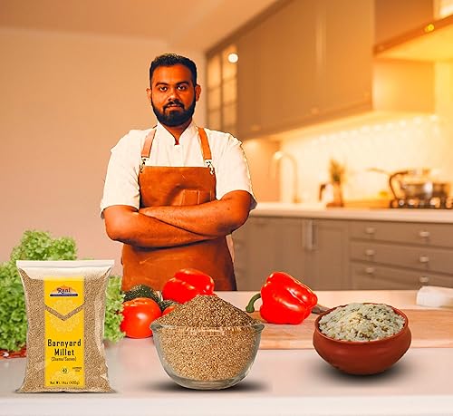 Miniatura 6 de Rani Barnyard Millet (Echinochloa Esculenta Frumantacea) Semillas enteras de grano antiguo 14 oz (400 g)  Todo natural  Apto para gluten  Sin OMG