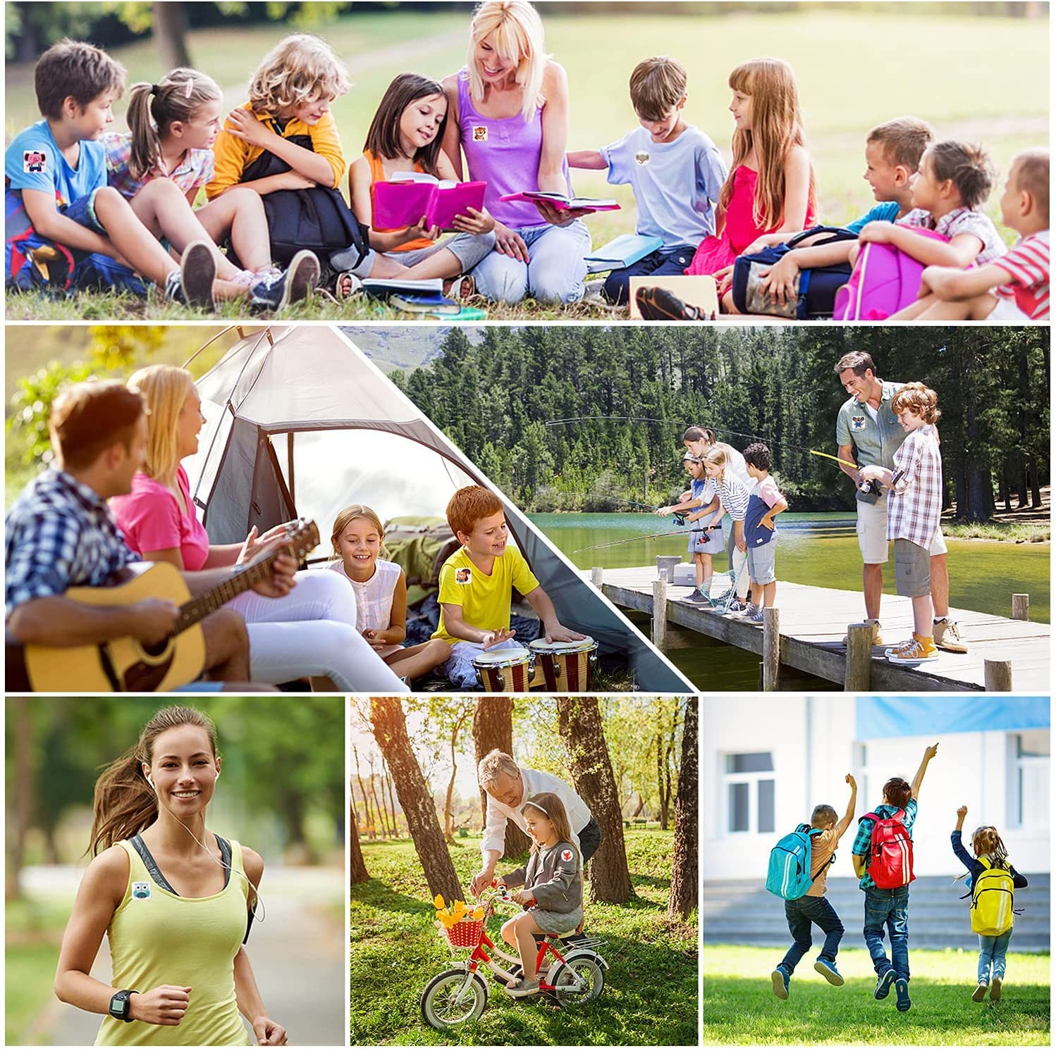 Parche Repelente de Mosquitos, Pegatinas Antimosquitos Niños, niños, Adulto - Exterior & Interior 72 Horas de protección efectiva ，Previene Las Picaduras de Plagas, 60 Pegatinas
