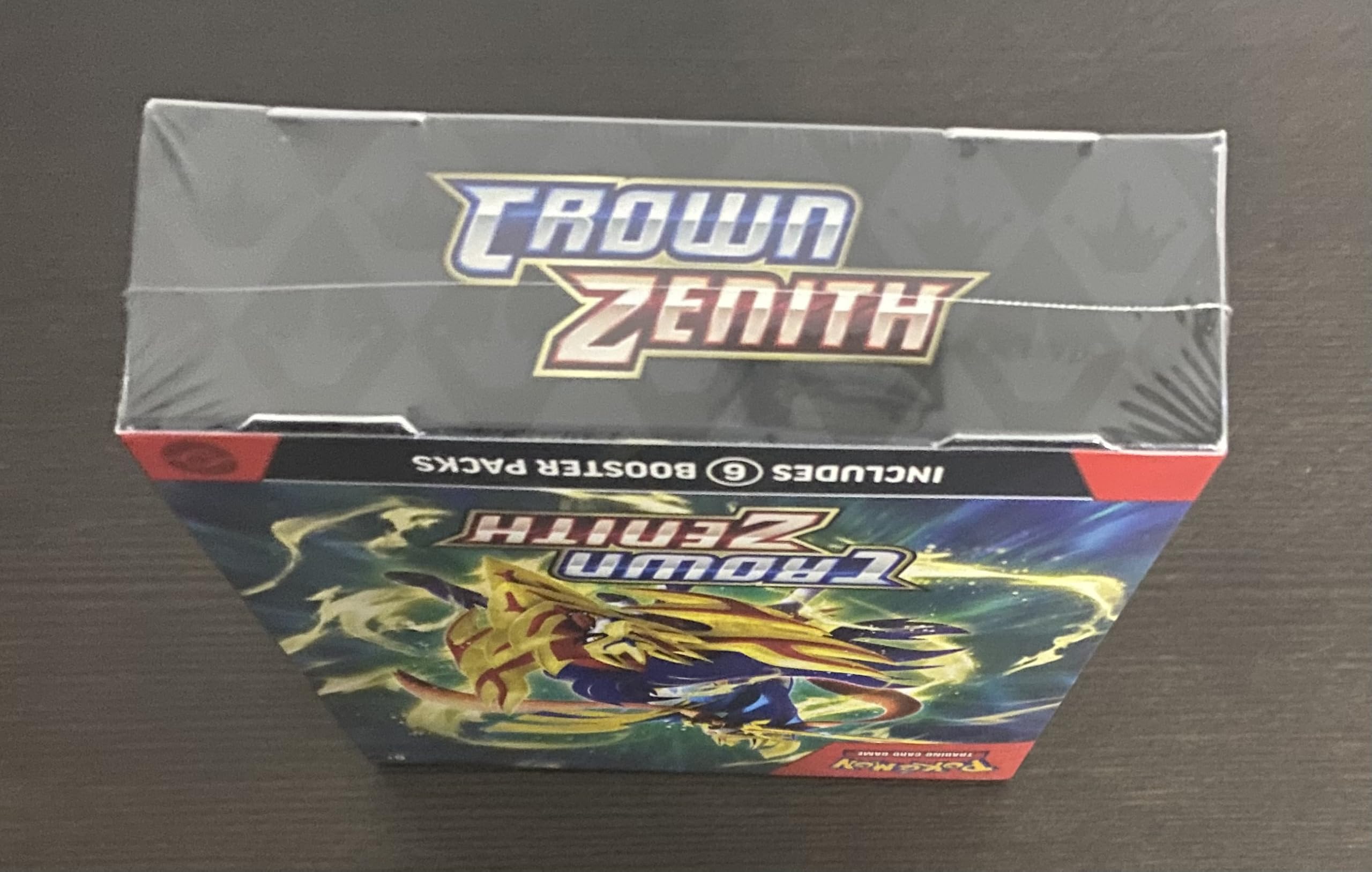 buy crown zenith booster box Pokemon Sun and Moon Hidden Fates Mew Pin Collection (3) Booster Pack –  Rotterdam Comics main image 0