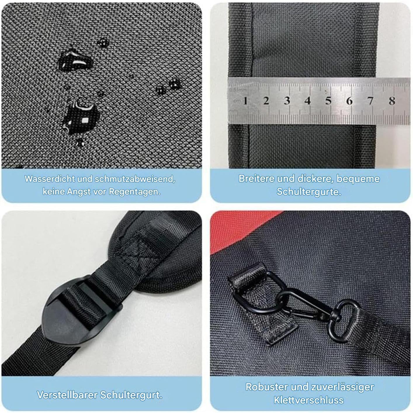 Hundegeschirr Hunde Hebegeschirr Tragehilfe Tragegeschirr Hundeschlinge Hunde Tragetasche Rucksack Für Lastendesign, Wandern, Radfahren, Motorradfahren 34x19x5cm