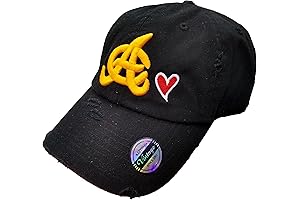 Águilas Cibaeñas Vintage and Snapback Hats (Black/Heart)