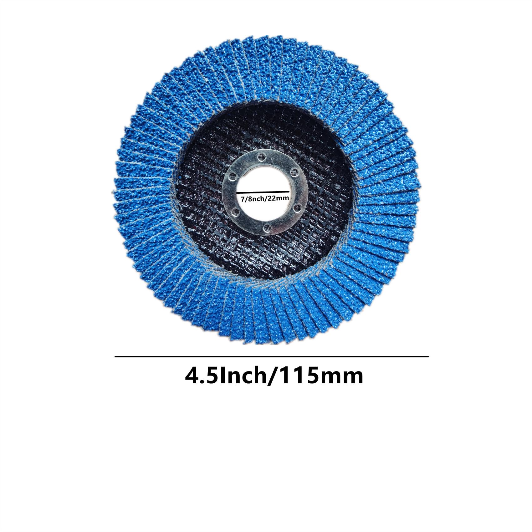 Zirconia Flap Discs for Angle Grinder - 60 Grit -6