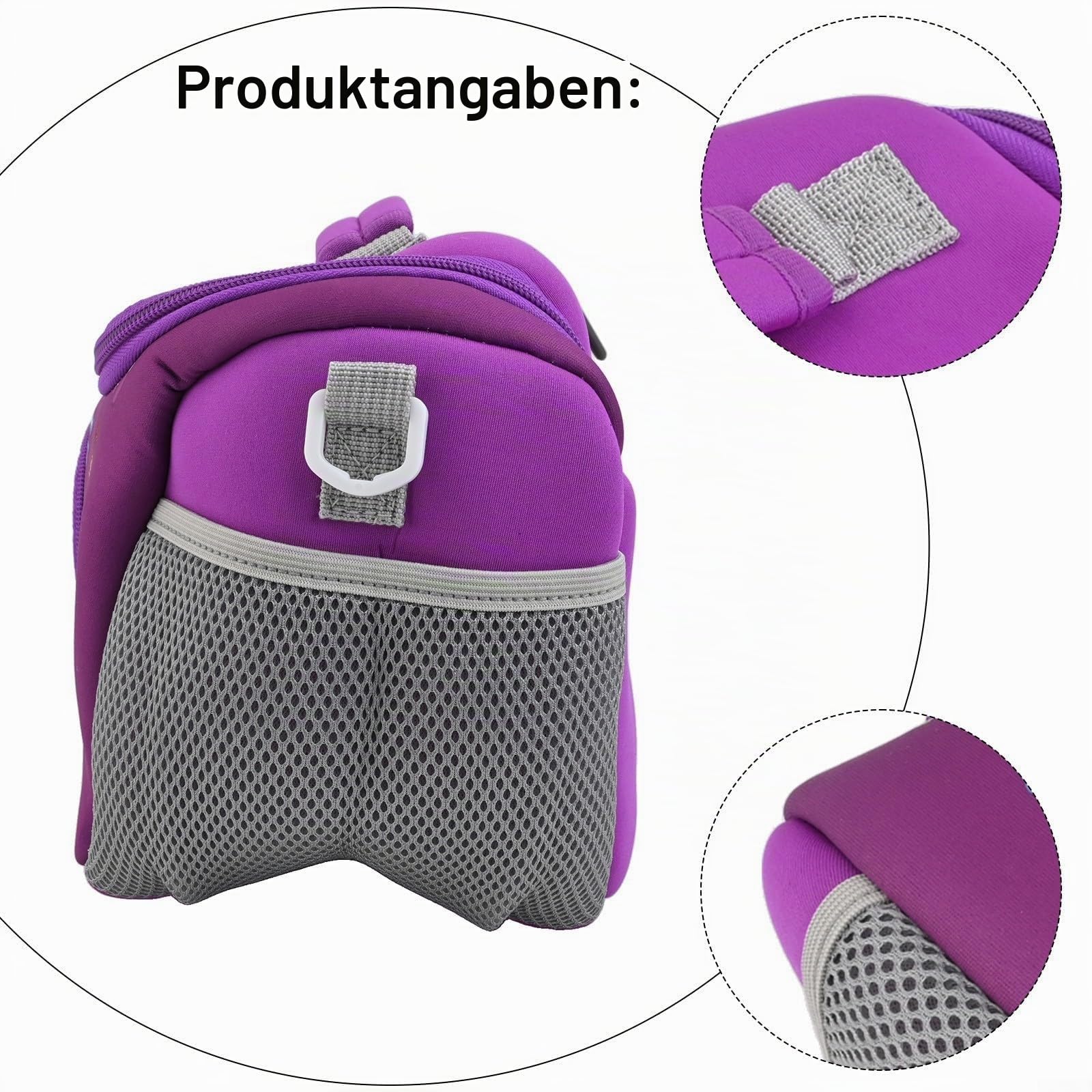 Nylon-Tragetasche für Toniebox-Audio-Player und Figuren, perfekt für Reisen (Rosa)