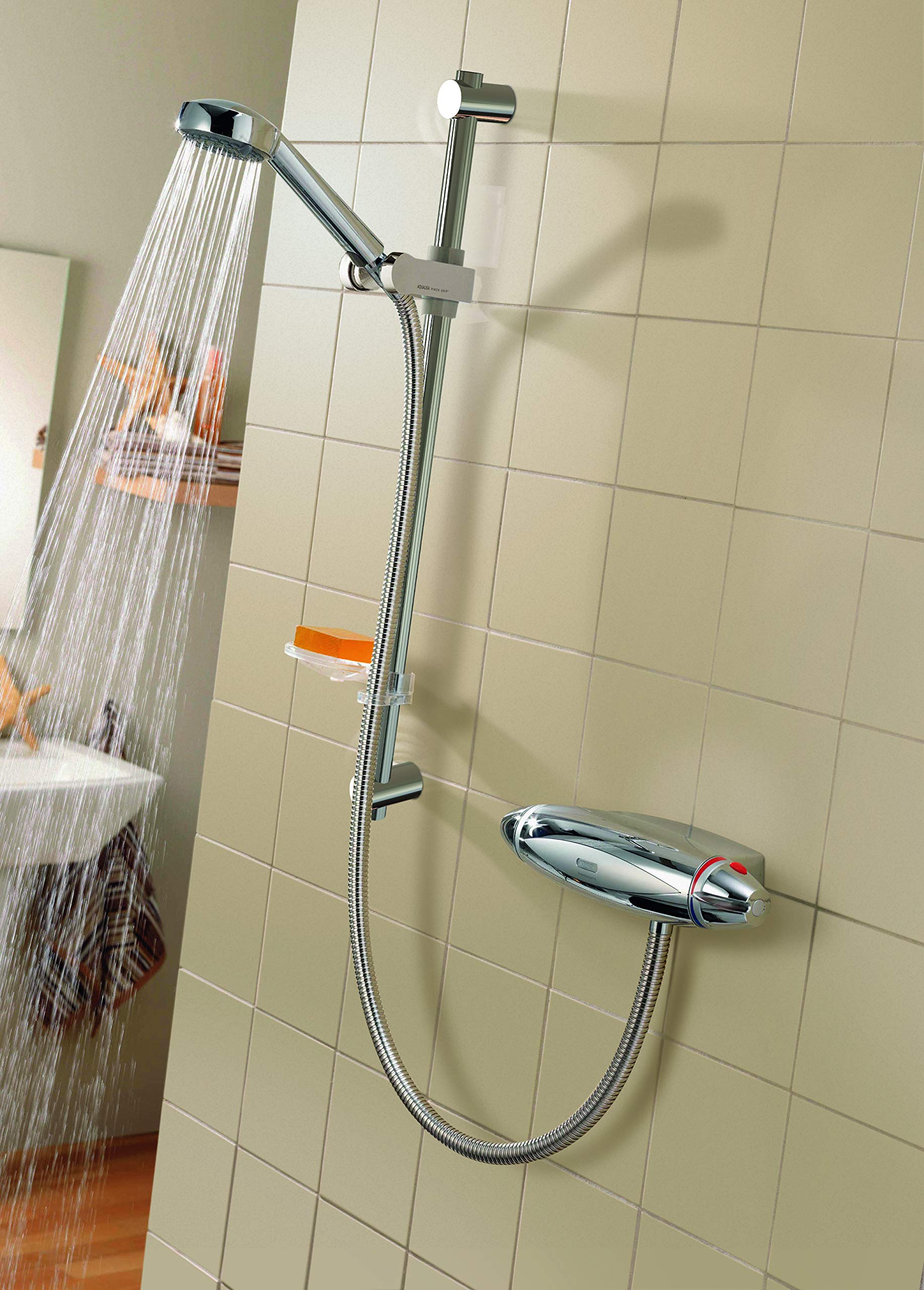 Aqualisa COLT001EA Colt exposed mixer shower with adjustable head