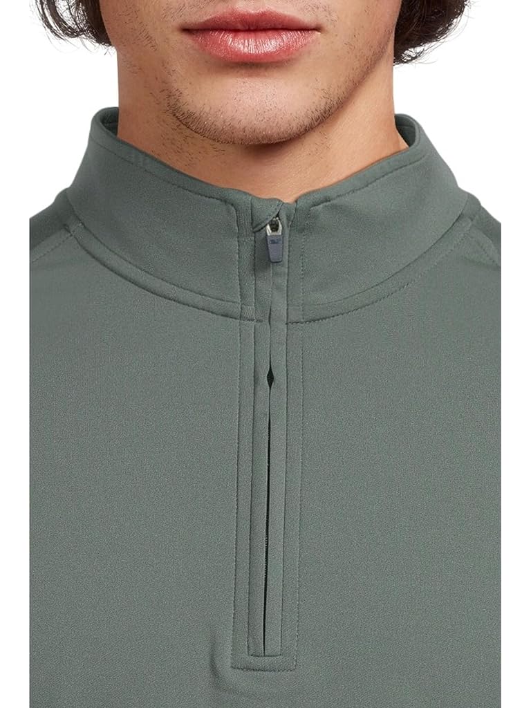 Green Vineyard Vines Performance Club Quarter-zip