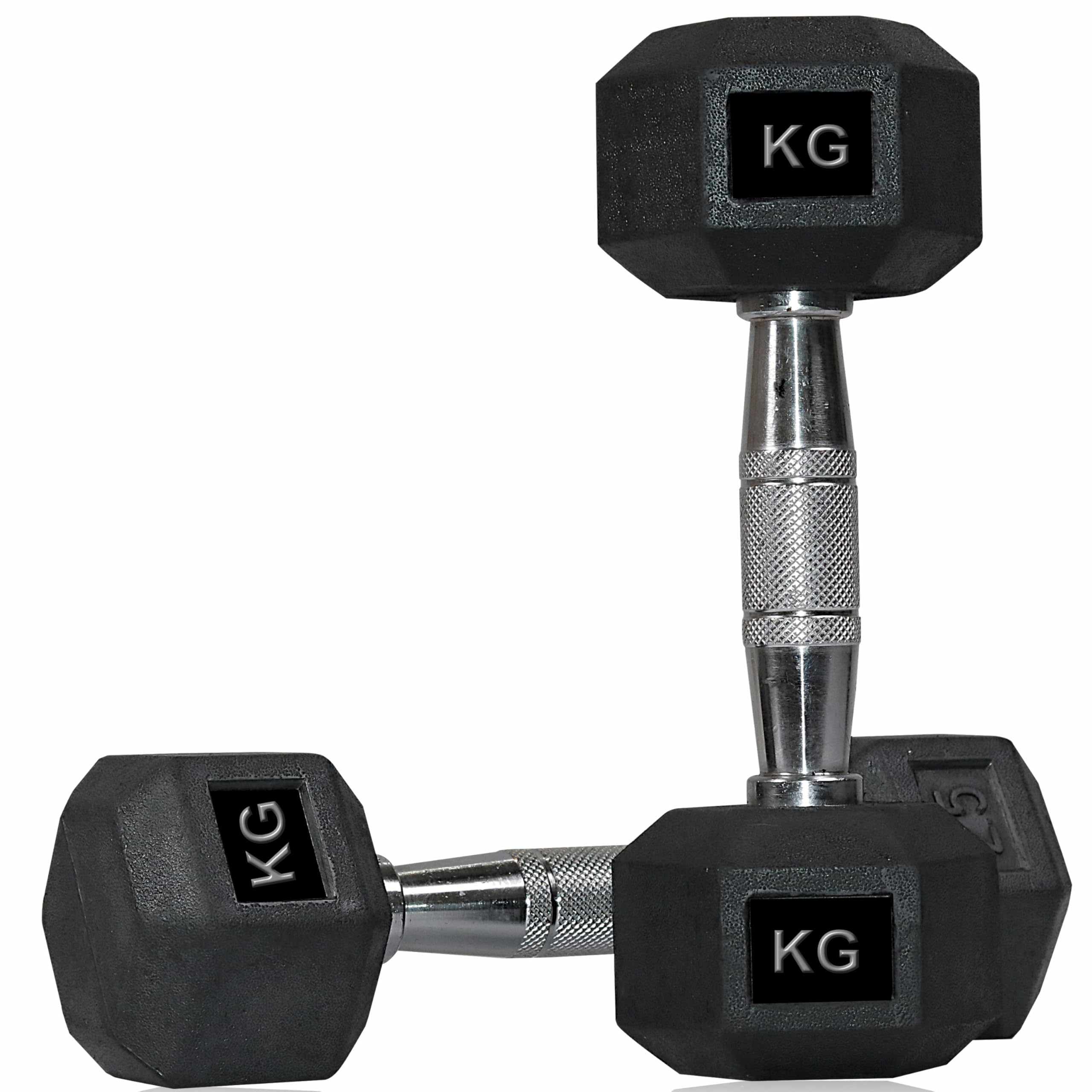 Hex Dumbbells with Rubber Coating, Standard Weights in Kg, Professional Quality (10 kg(5kg+5kg)) (B0D49QC4JF) Amazon Price History, Amazon Price Tracker