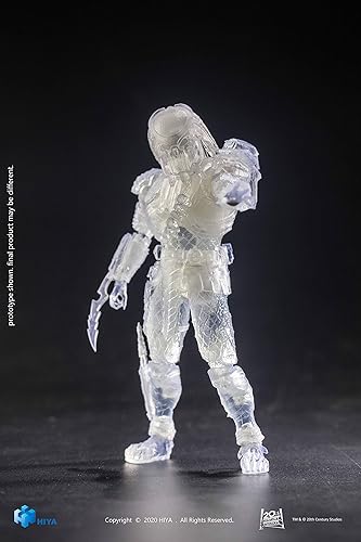 Miniatura 5 de Hiya Toys Alien vs. Predator: Invisible Celtic Predator Figura de acción a escala 1:18, multicolor