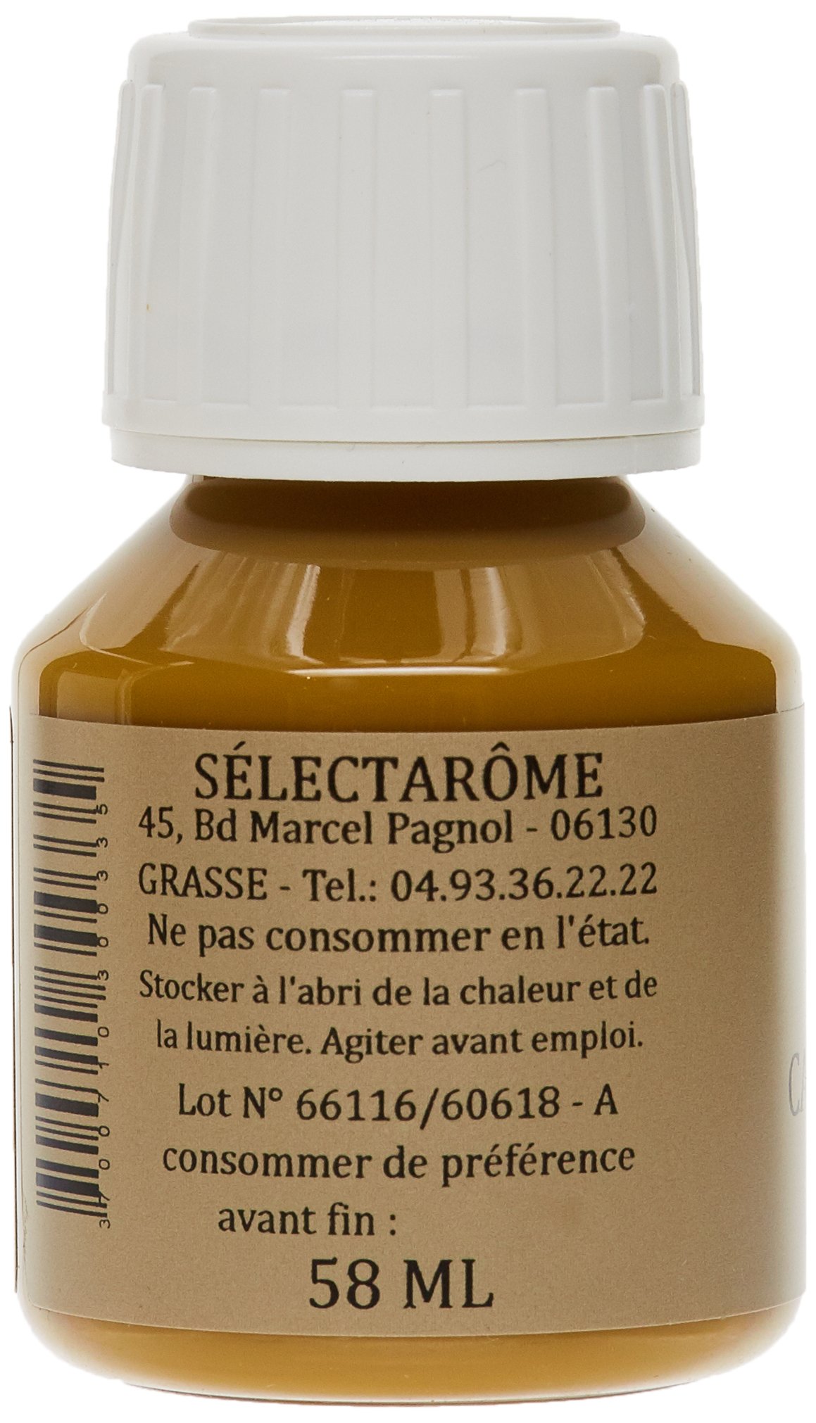 SélectArôme Arôme Cacahuète 58 ml - Lot de 4