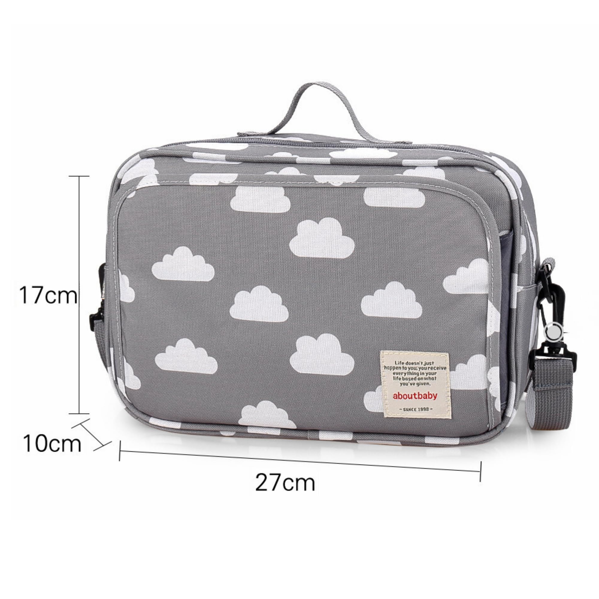 Small Stroller Buggy Maternity Bag Stroller Stroller Stroller Organizer Multipurpose Hospital Maternity Chair Bag, cloud., Pram bag - Image 2