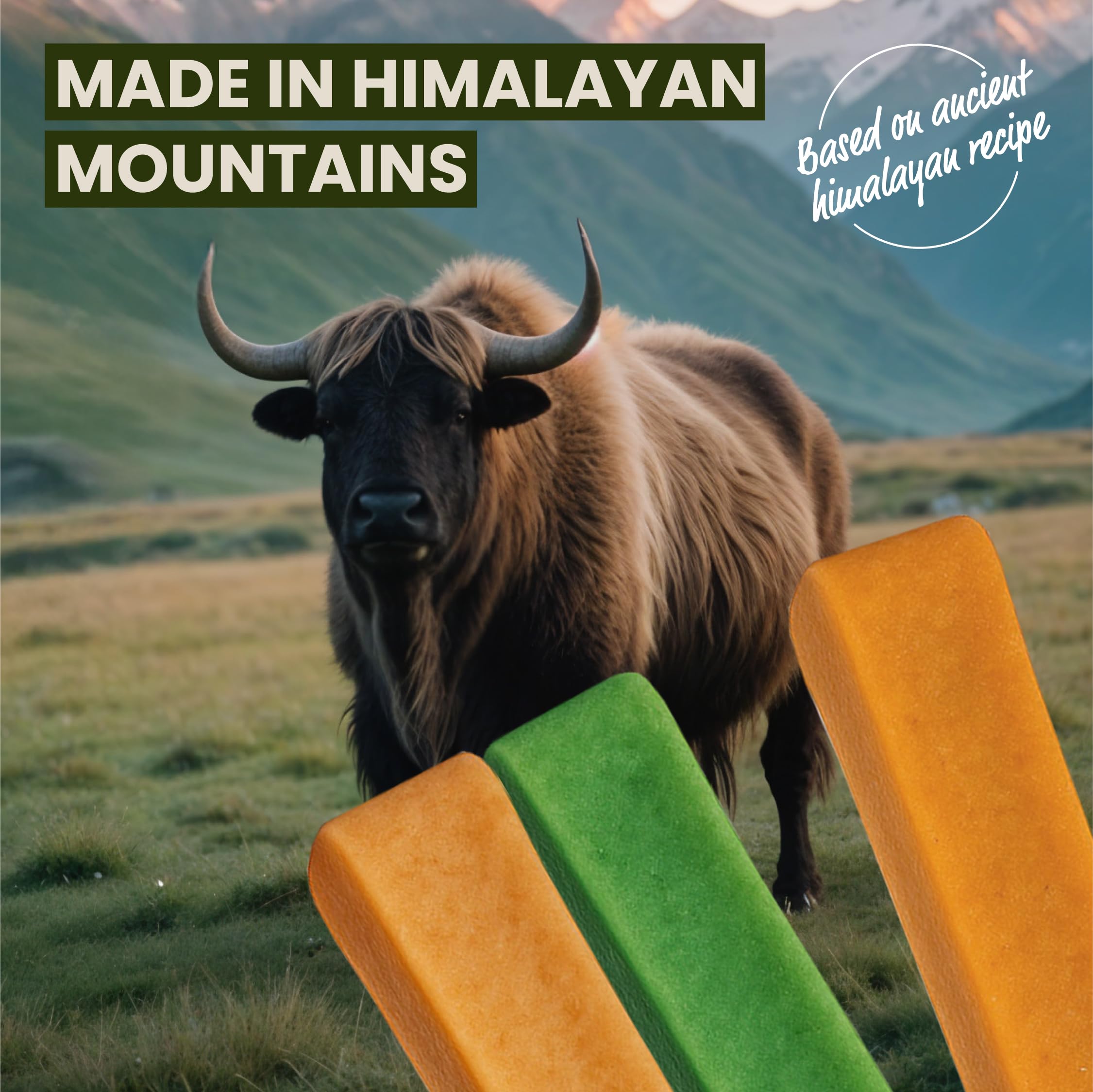 Himalayan Yak Chews for Dogs - Large Size, 113.33 g (Pack of 3) - Image 4