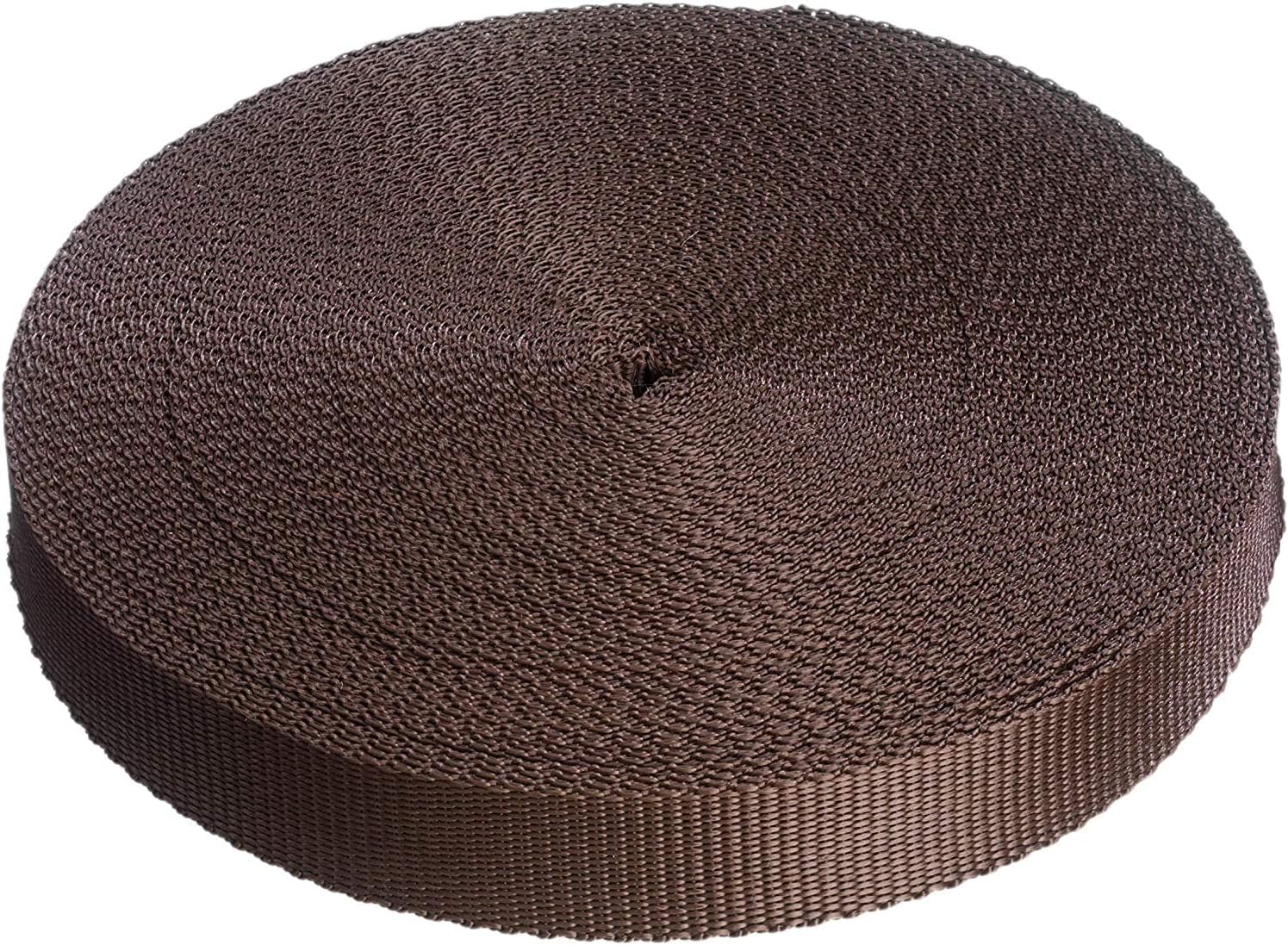 25mm x 50m Webbing Roll Polypropylene for DIY, Straps, Harnesses, Lashing and more | 970lb / 440kg breaking strain | Made in UK