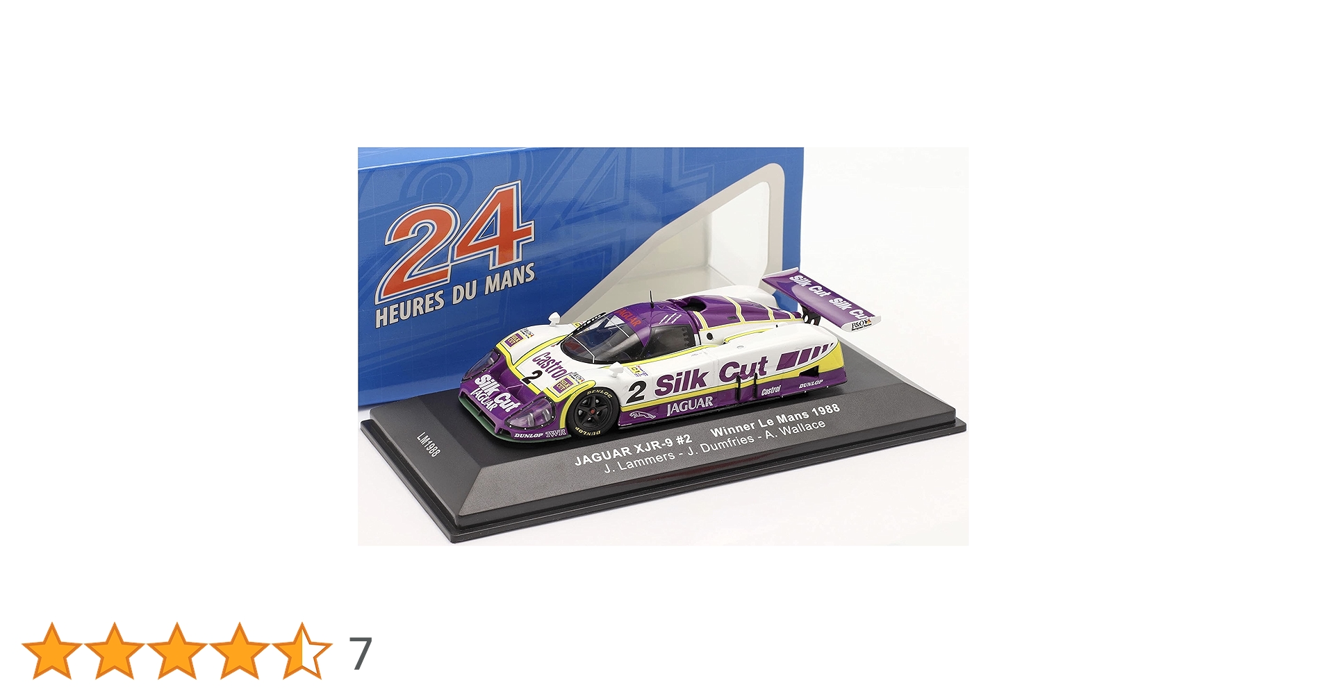 Amazon.co.jp: イクソ(IXO) ジャガー ミニカー 1/43 Jaguar XJR