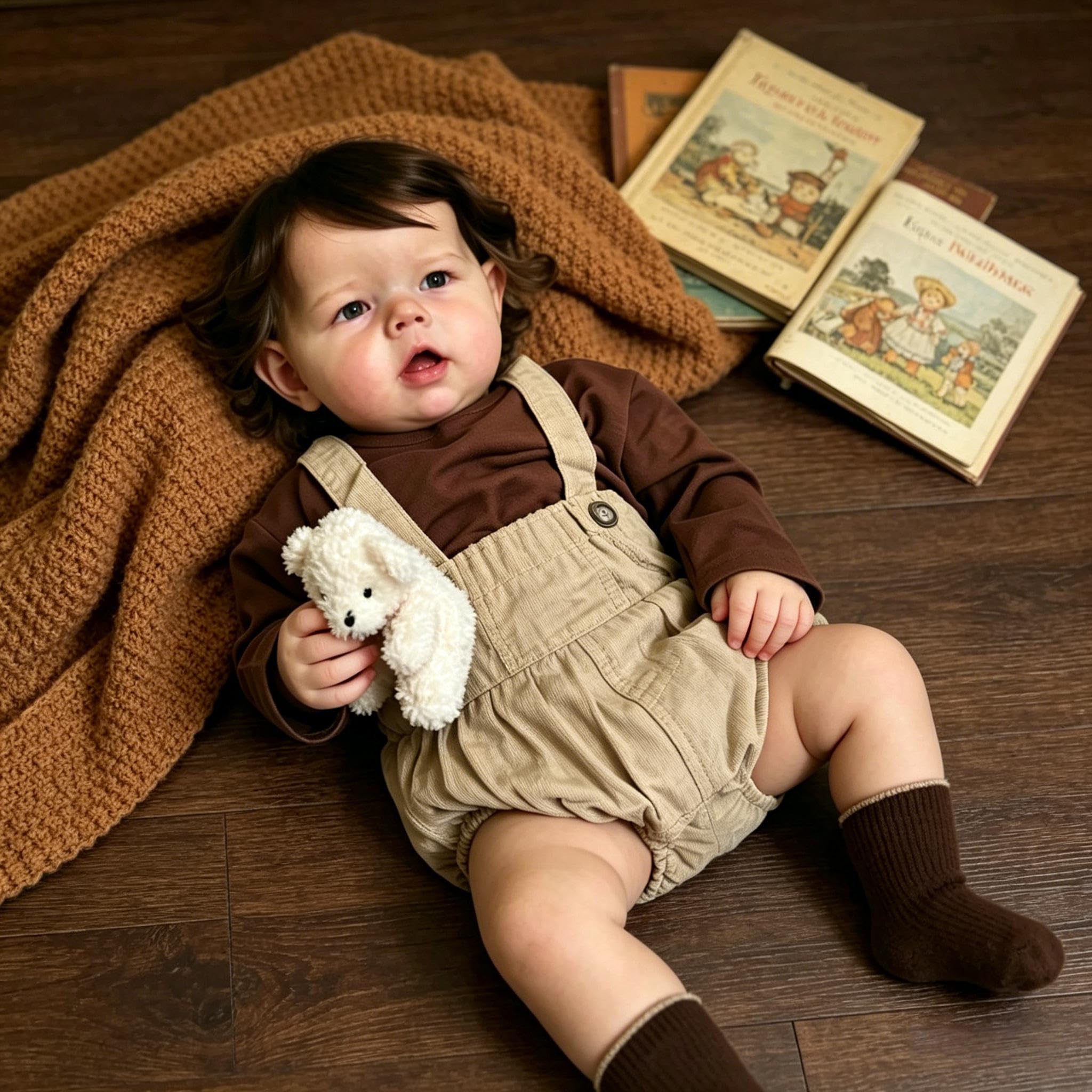 RXDOLL Reborn-Babypuppe, 70 cm, weiches Vinyl-Stoff-Körper, Reborn-Puppe mit verwurzeltem Haar, realistische Babypuppe, Silikon, Reborn-Baby-Puppe, Geschenk für Mädchen