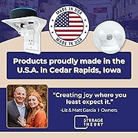 Vista 9 de Soporte magnético para marcadores para pizarra blanca – Crea acceso instantáneo a accesorios de pizarra blanca – Capacidad para 4 marcadores